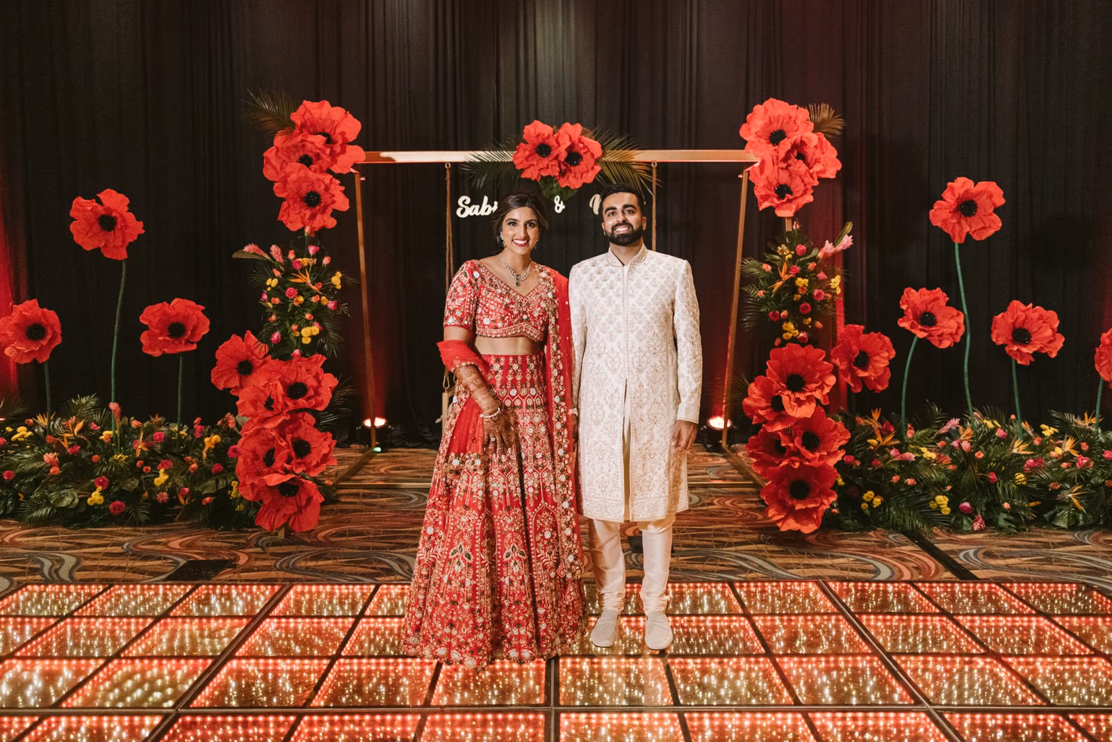 Mehndi, Hindu Ceremony, Sangeet Night Wedding at Hyatt Ziva Cancun — photo 119