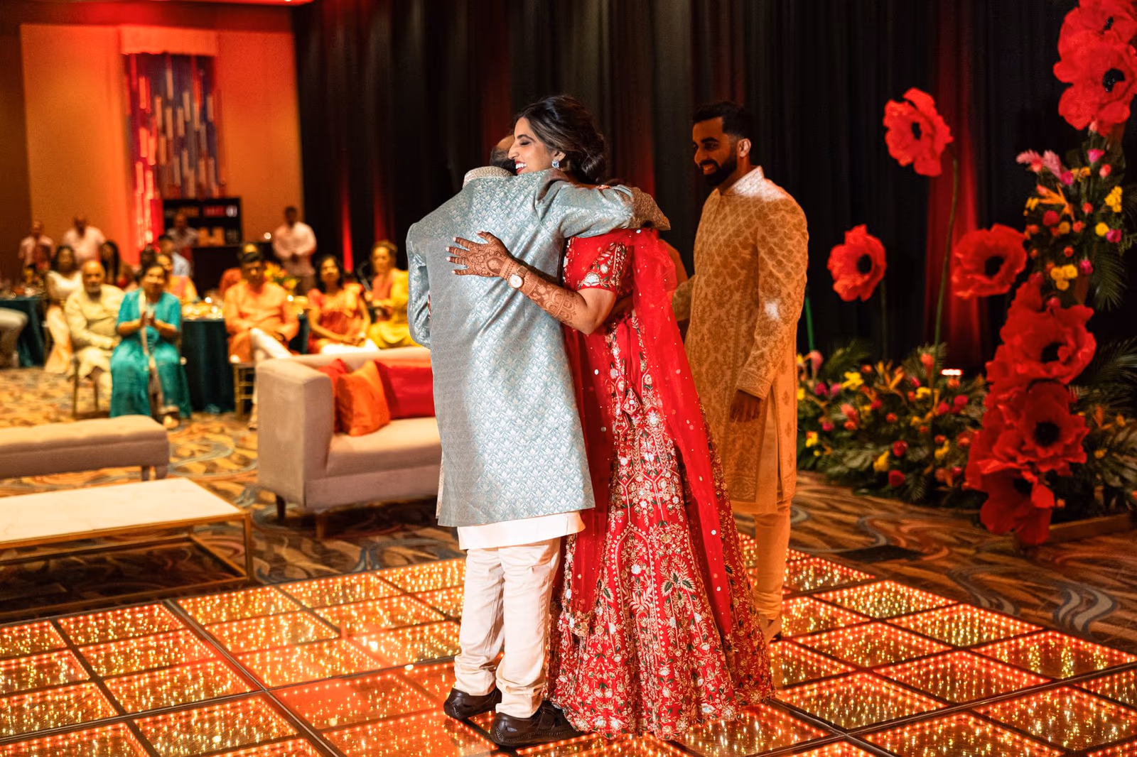 Mehndi, Hindu Ceremony, Sangeet Night Wedding at Hyatt Ziva Cancun — photo 121