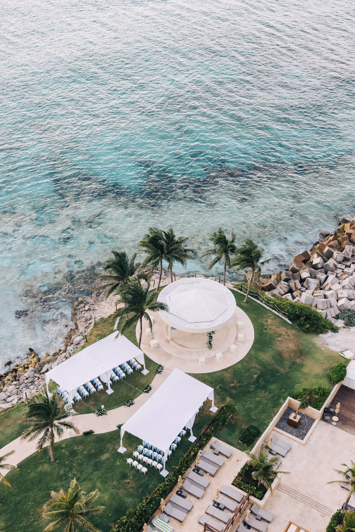 Mehndi, Hindu Ceremony, Sangeet Night Wedding at Hyatt Ziva Cancun — photo 131