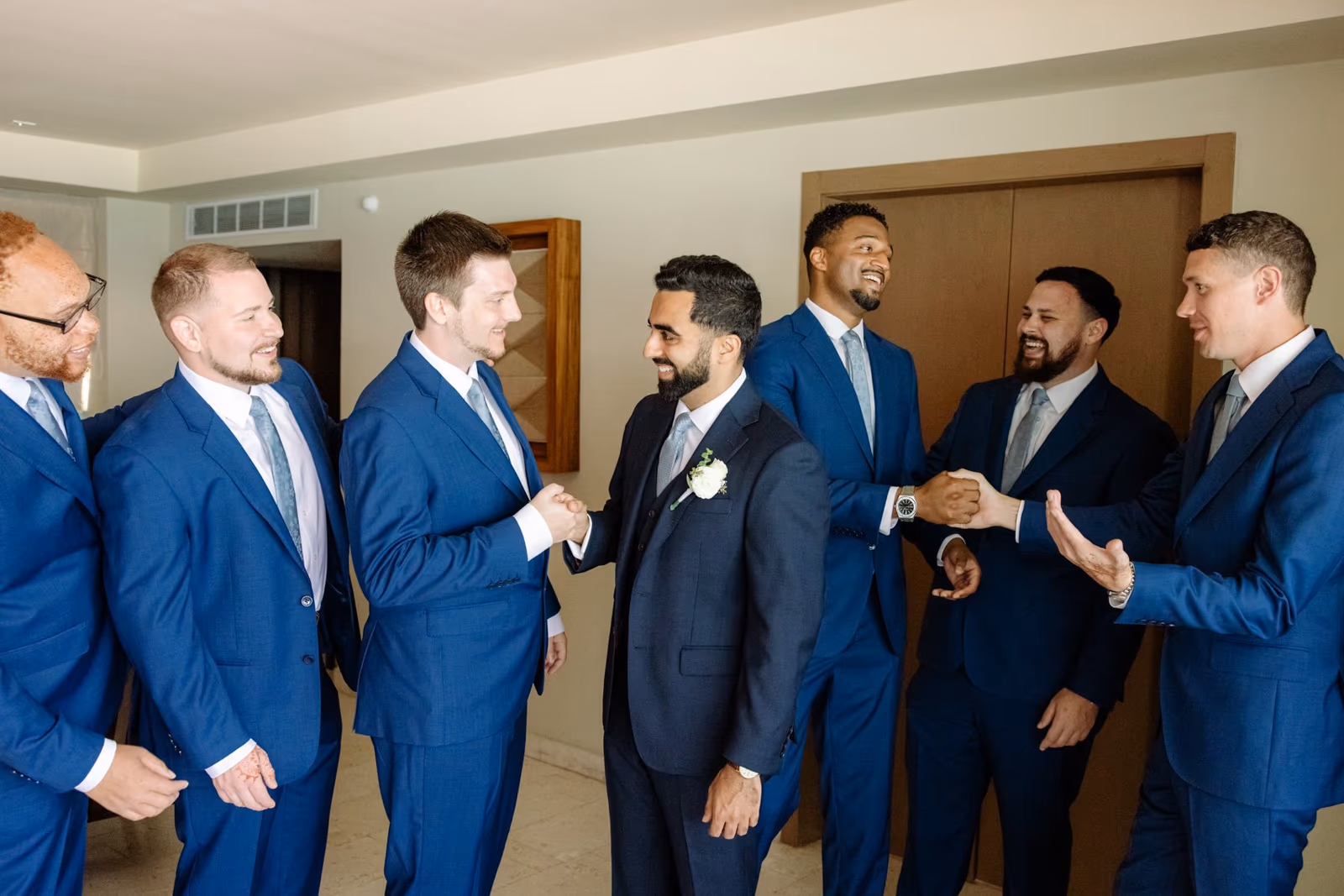Mehndi, Hindu Ceremony, Sangeet Night Wedding at Hyatt Ziva Cancun — photo 143