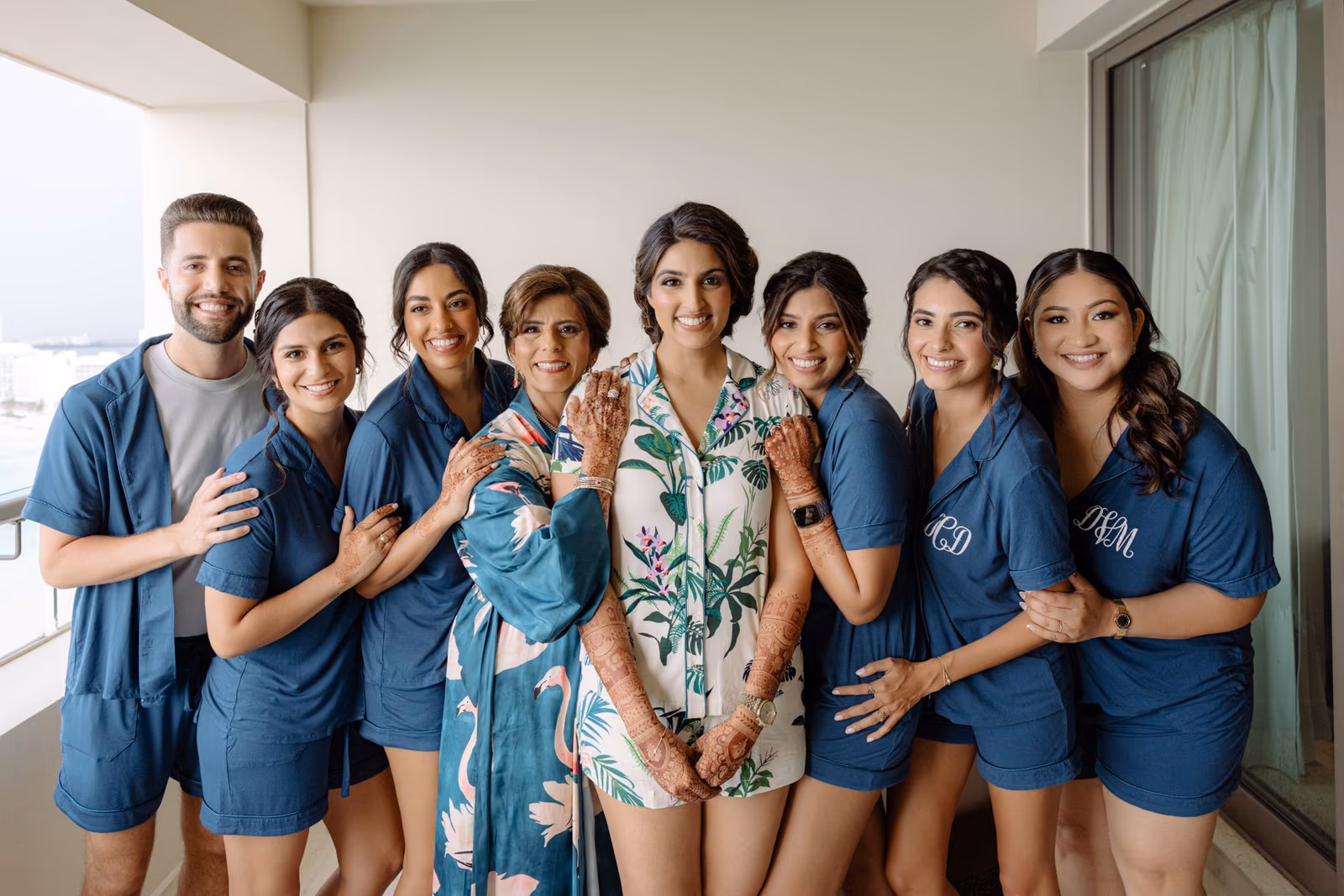 Mehndi, Hindu Ceremony, Sangeet Night Wedding at Hyatt Ziva Cancun — photo 152