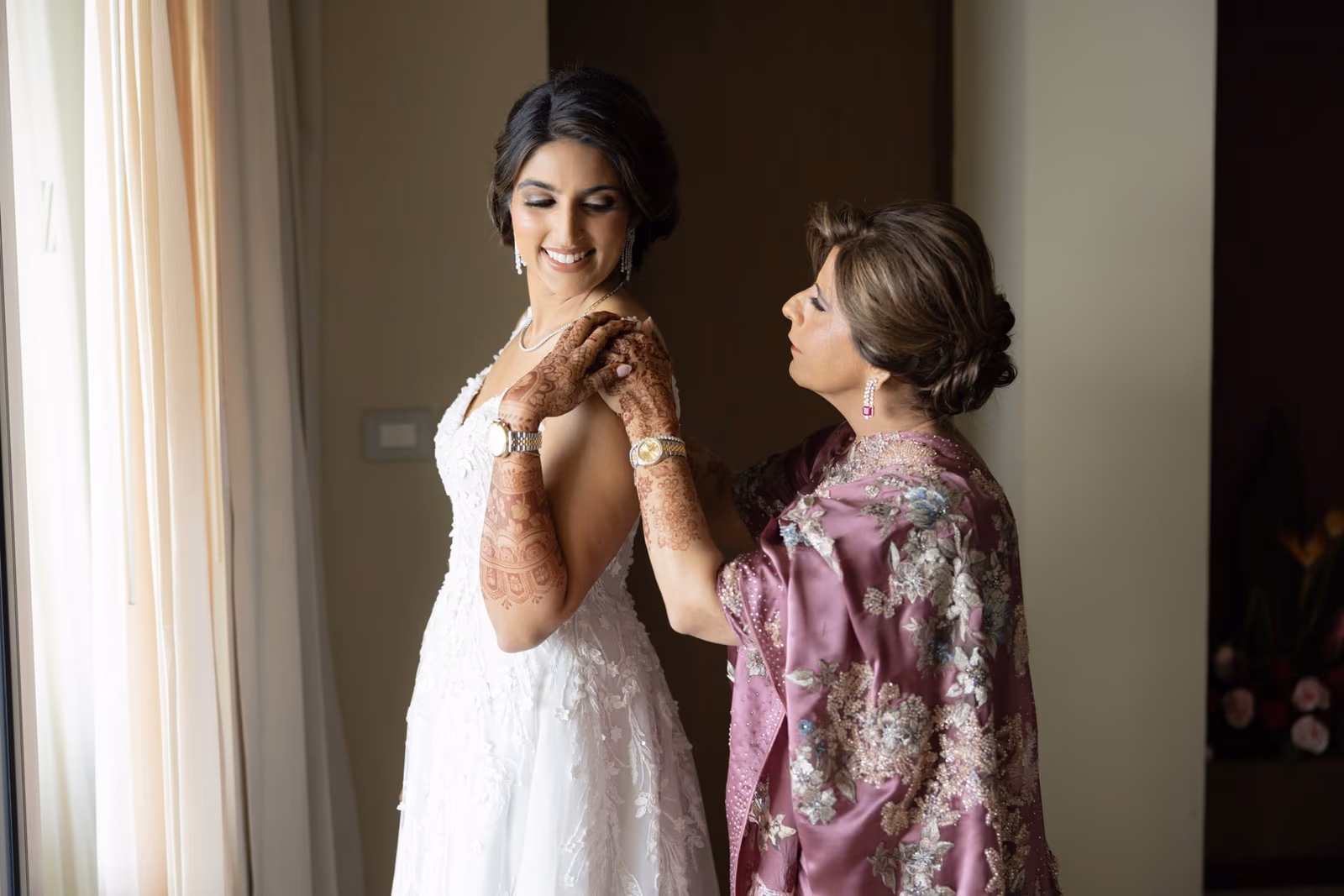 Mehndi, Hindu Ceremony, Sangeet Night Wedding at Hyatt Ziva Cancun — photo 157