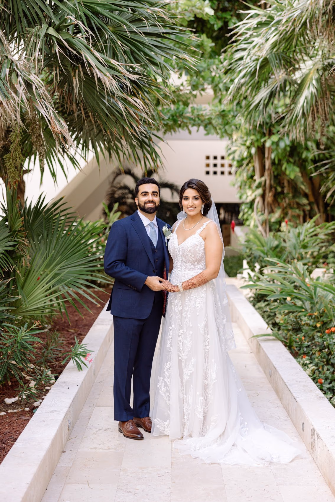 Mehndi, Hindu Ceremony, Sangeet Night Wedding at Hyatt Ziva Cancun — photo 167