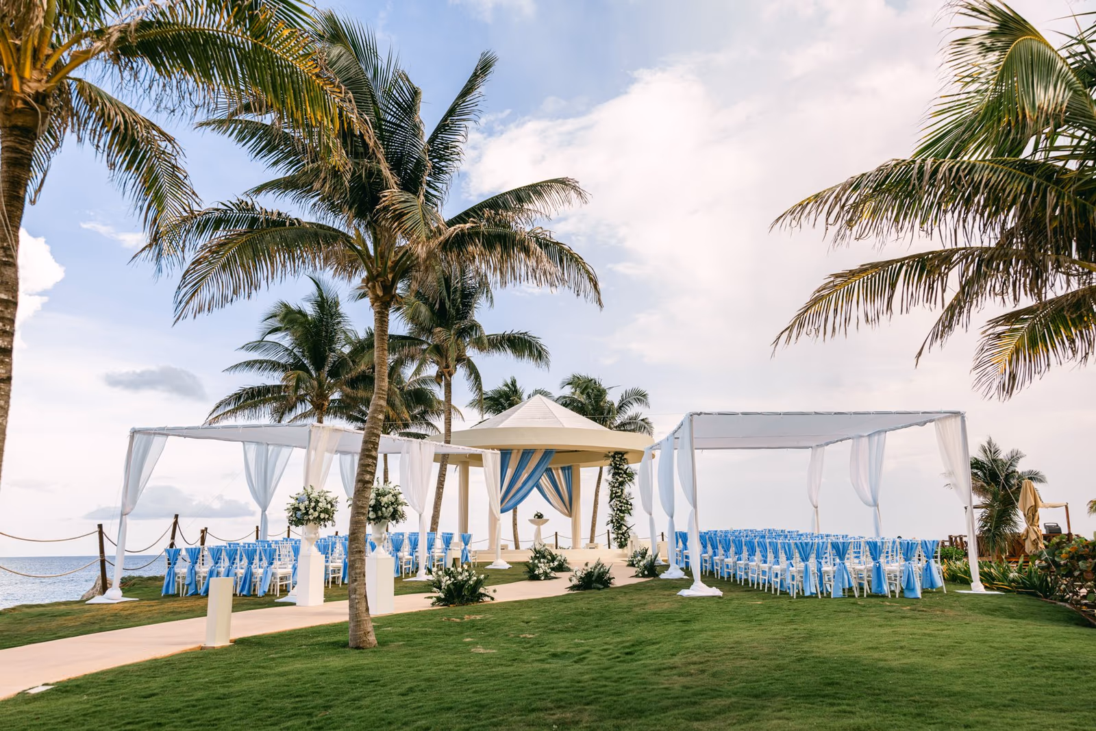 Mehndi, Hindu Ceremony, Sangeet Night Wedding at Hyatt Ziva Cancun — photo 172