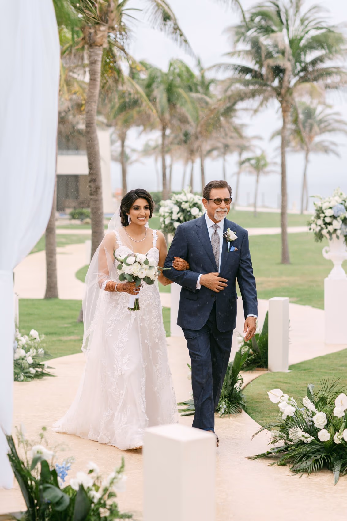 Mehndi, Hindu Ceremony, Sangeet Night Wedding at Hyatt Ziva Cancun — photo 177