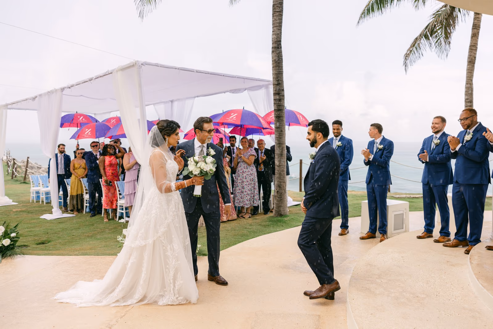 Mehndi, Hindu Ceremony, Sangeet Night Wedding at Hyatt Ziva Cancun — photo 178