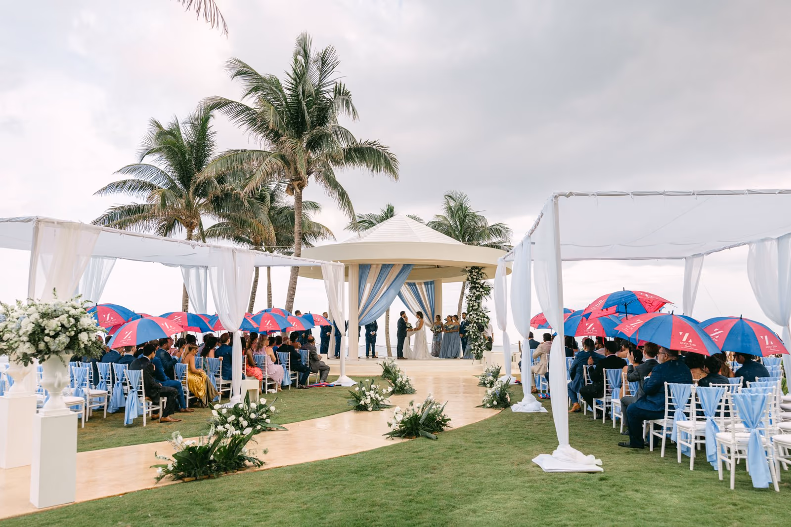 Mehndi, Hindu Ceremony, Sangeet Night Wedding at Hyatt Ziva Cancun — photo 179