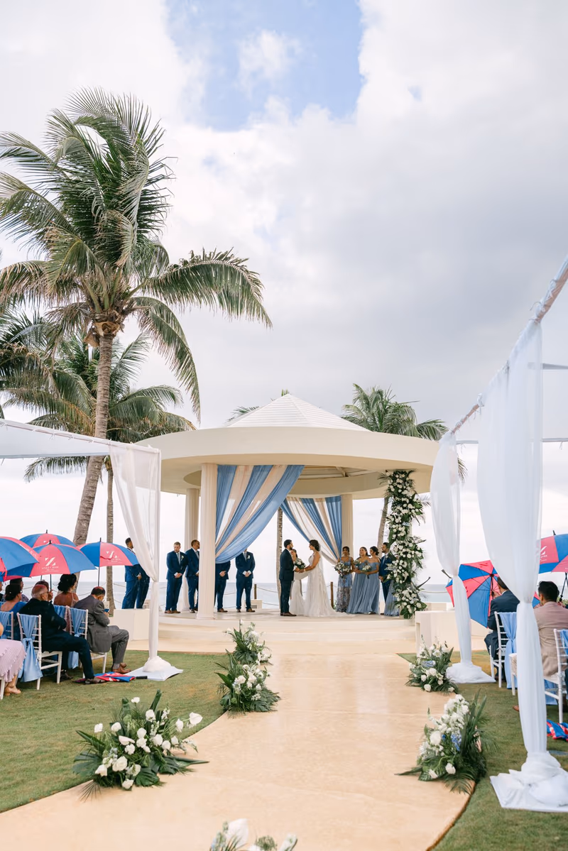 Mehndi, Hindu Ceremony, Sangeet Night Wedding at Hyatt Ziva Cancun — photo 180