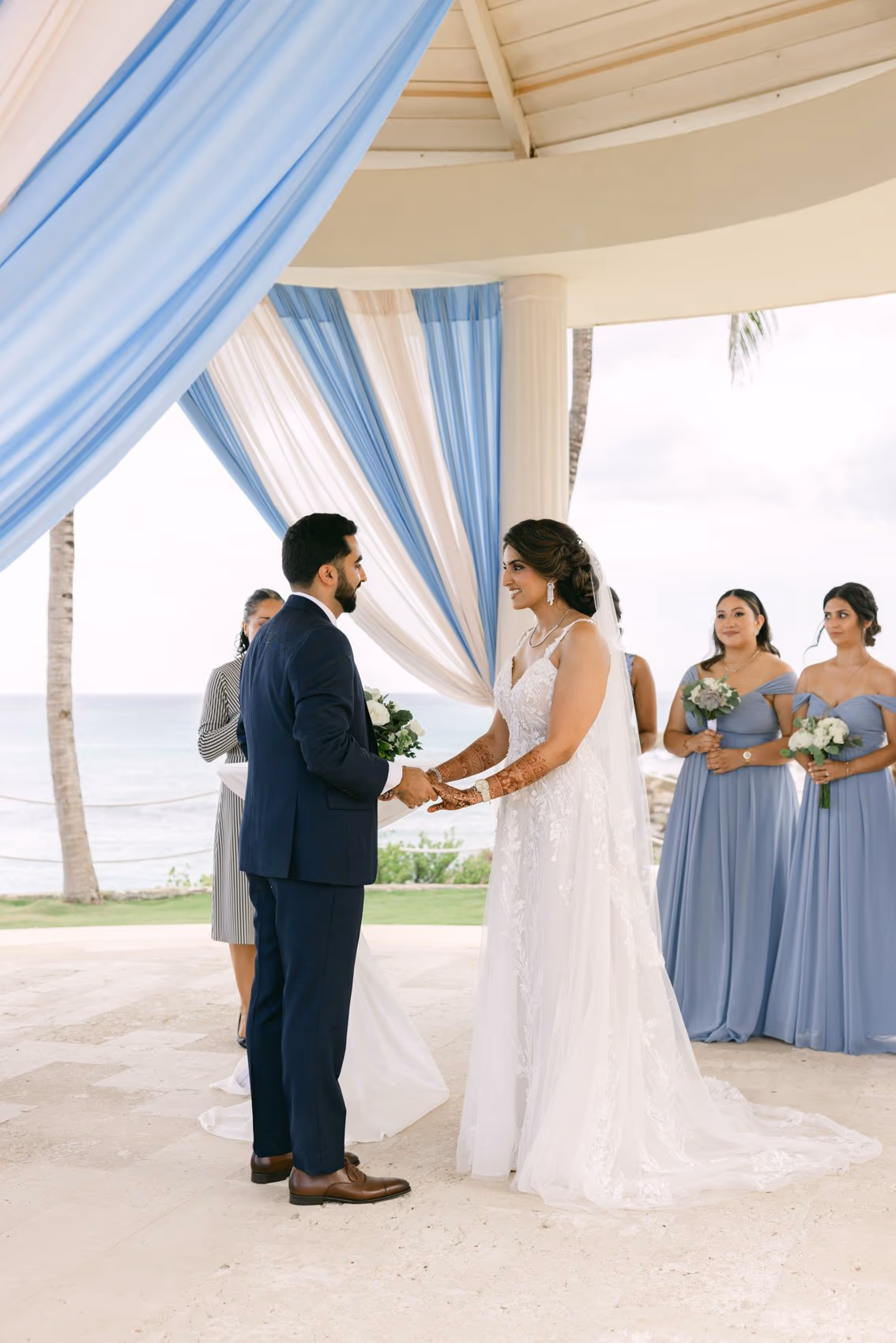 Mehndi, Hindu Ceremony, Sangeet Night Wedding at Hyatt Ziva Cancun — photo 181