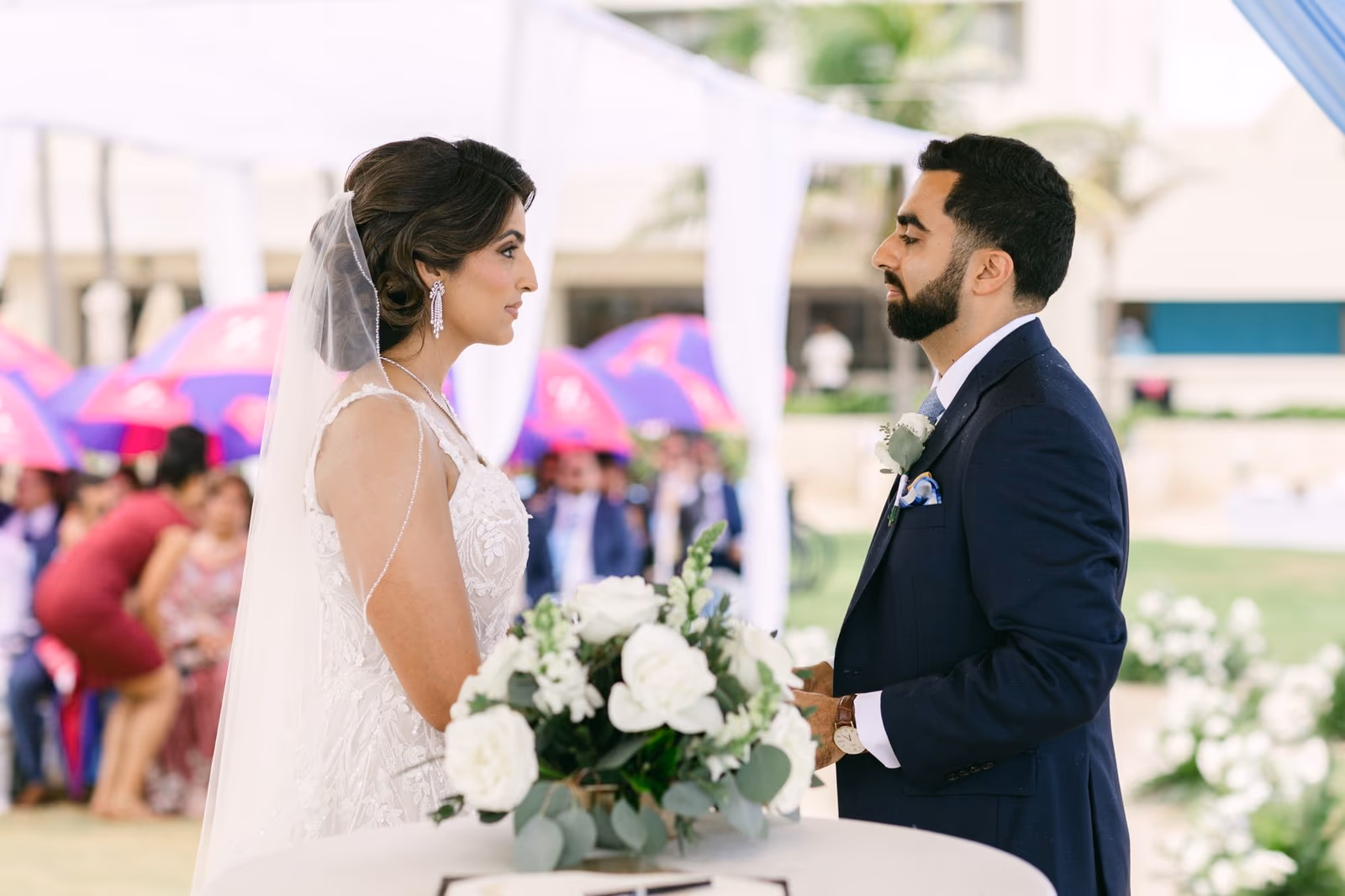 Mehndi, Hindu Ceremony, Sangeet Night Wedding at Hyatt Ziva Cancun — photo 183