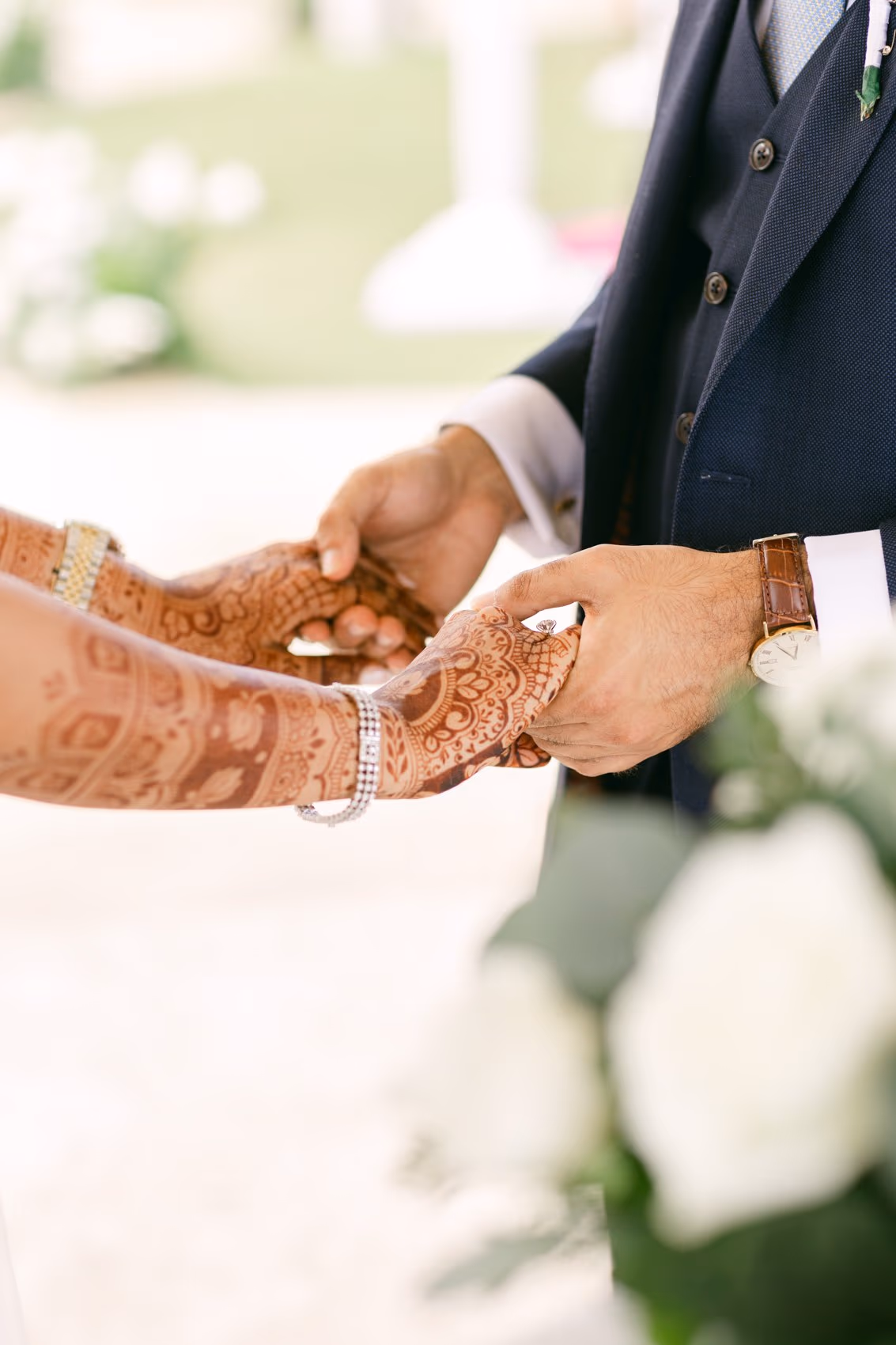 Mehndi, Hindu Ceremony, Sangeet Night Wedding at Hyatt Ziva Cancun — photo 185