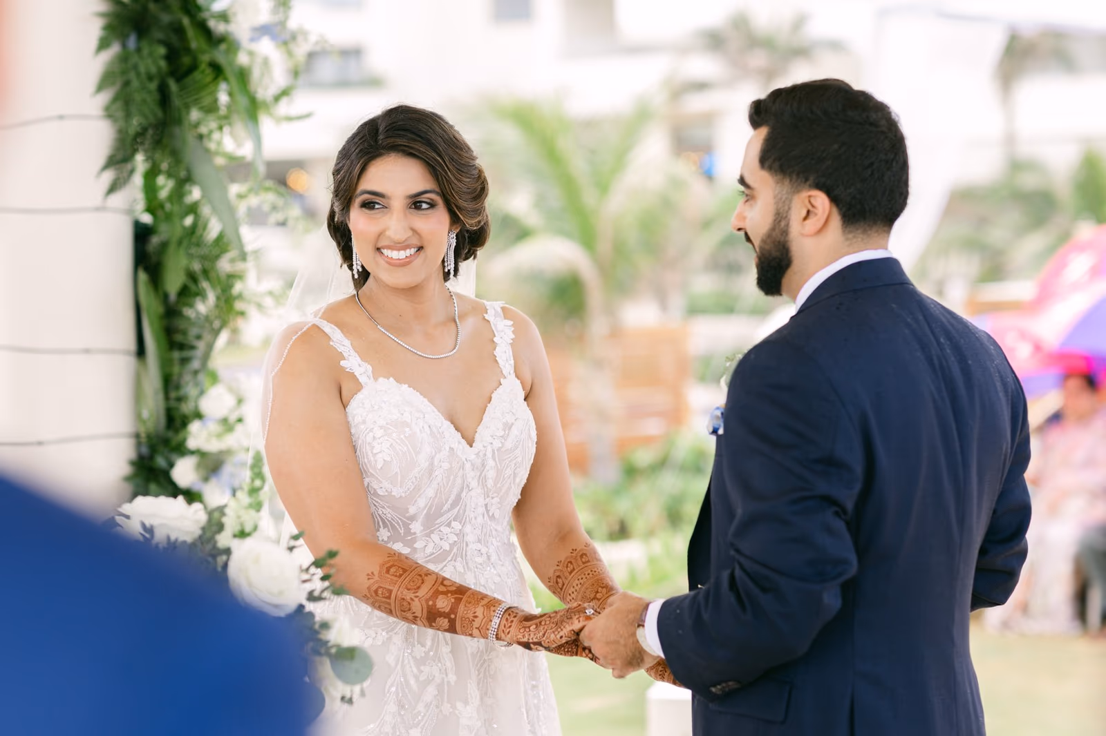 Mehndi, Hindu Ceremony, Sangeet Night Wedding at Hyatt Ziva Cancun — photo 186
