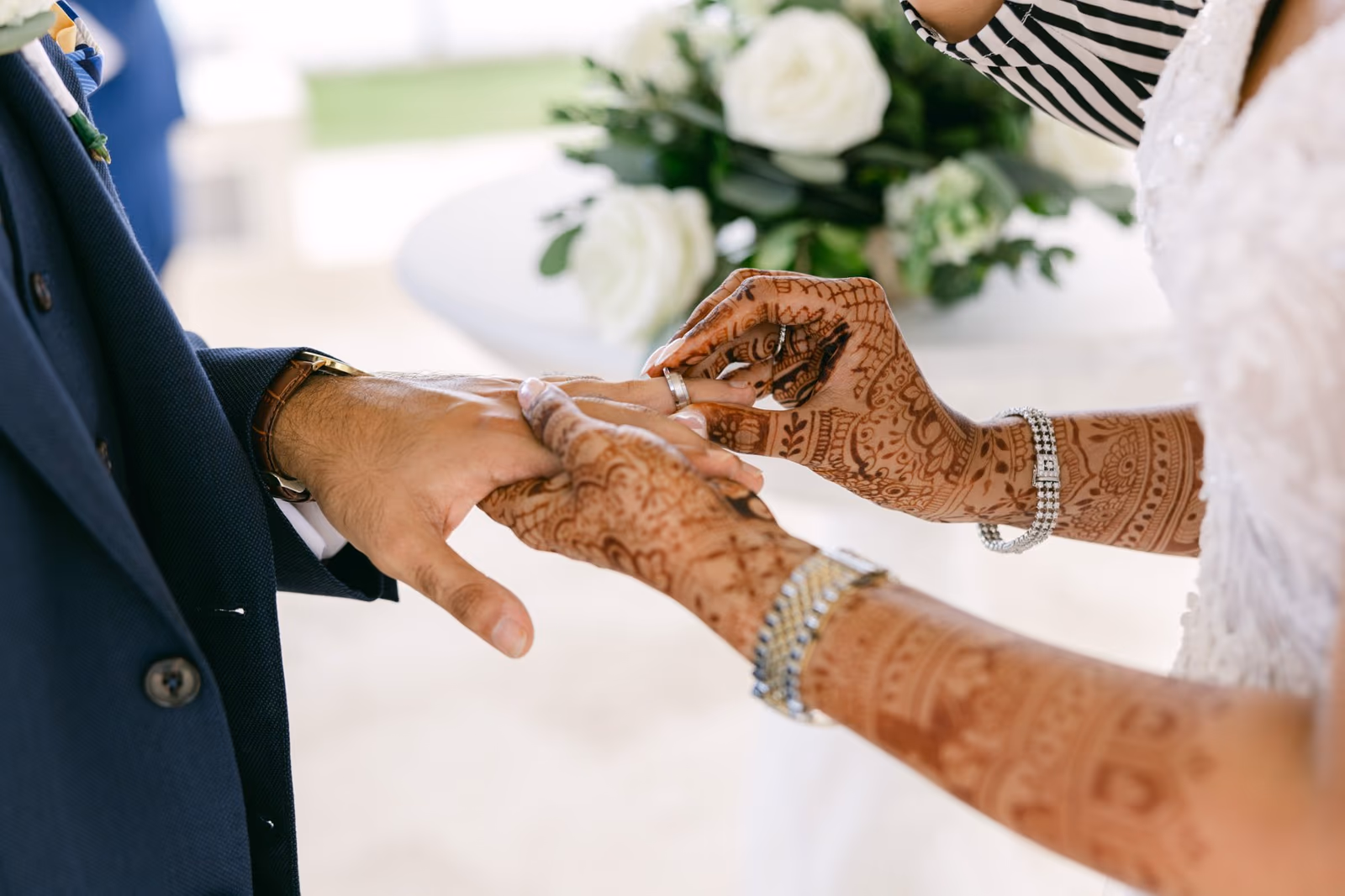 Mehndi, Hindu Ceremony, Sangeet Night Wedding at Hyatt Ziva Cancun — photo 188