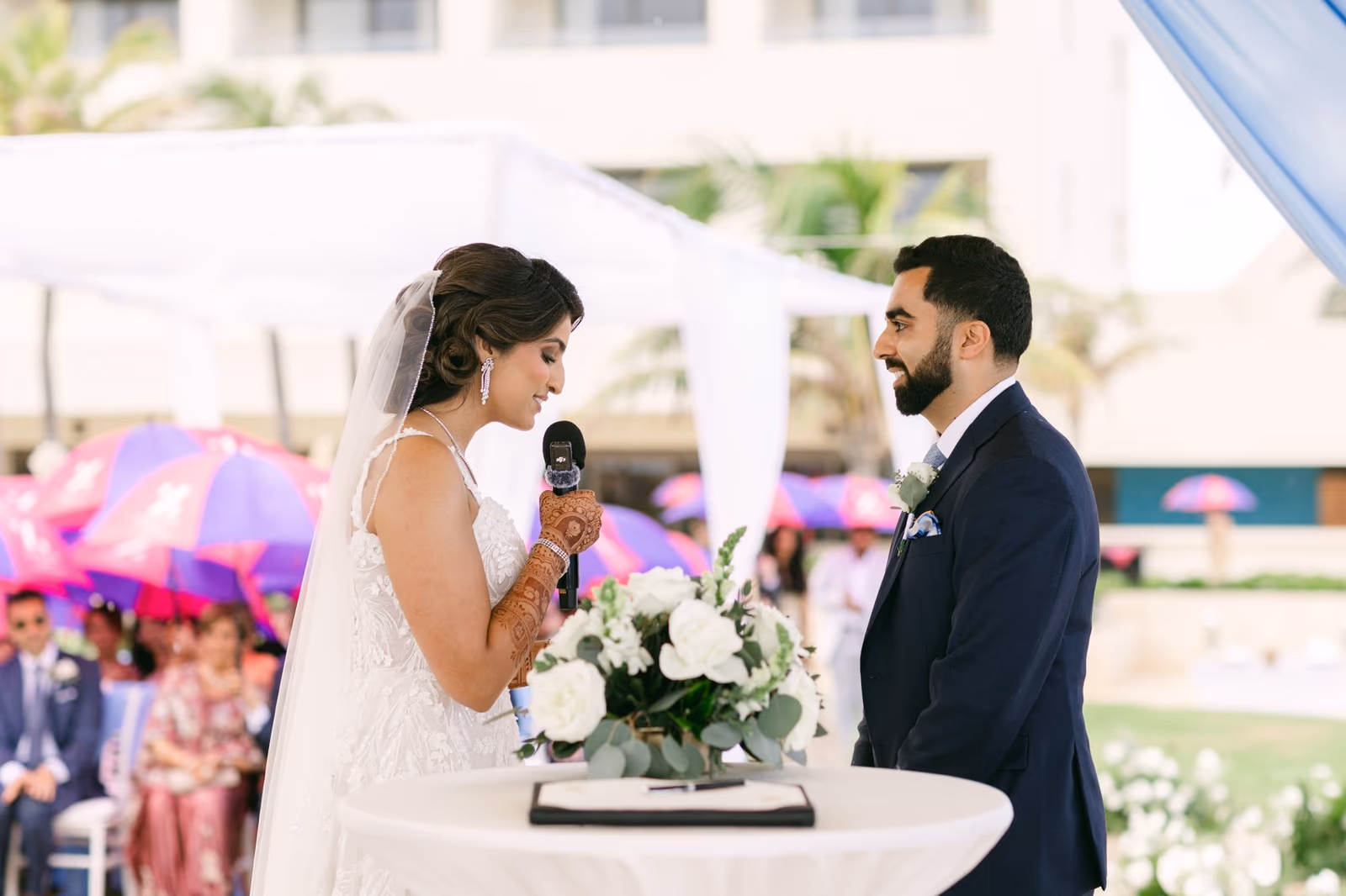 Mehndi, Hindu Ceremony, Sangeet Night Wedding at Hyatt Ziva Cancun — photo 189