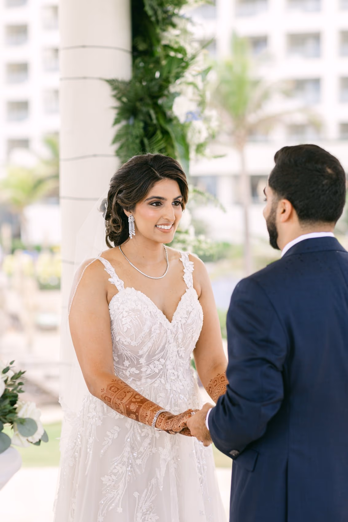 Mehndi, Hindu Ceremony, Sangeet Night Wedding at Hyatt Ziva Cancun — photo 191
