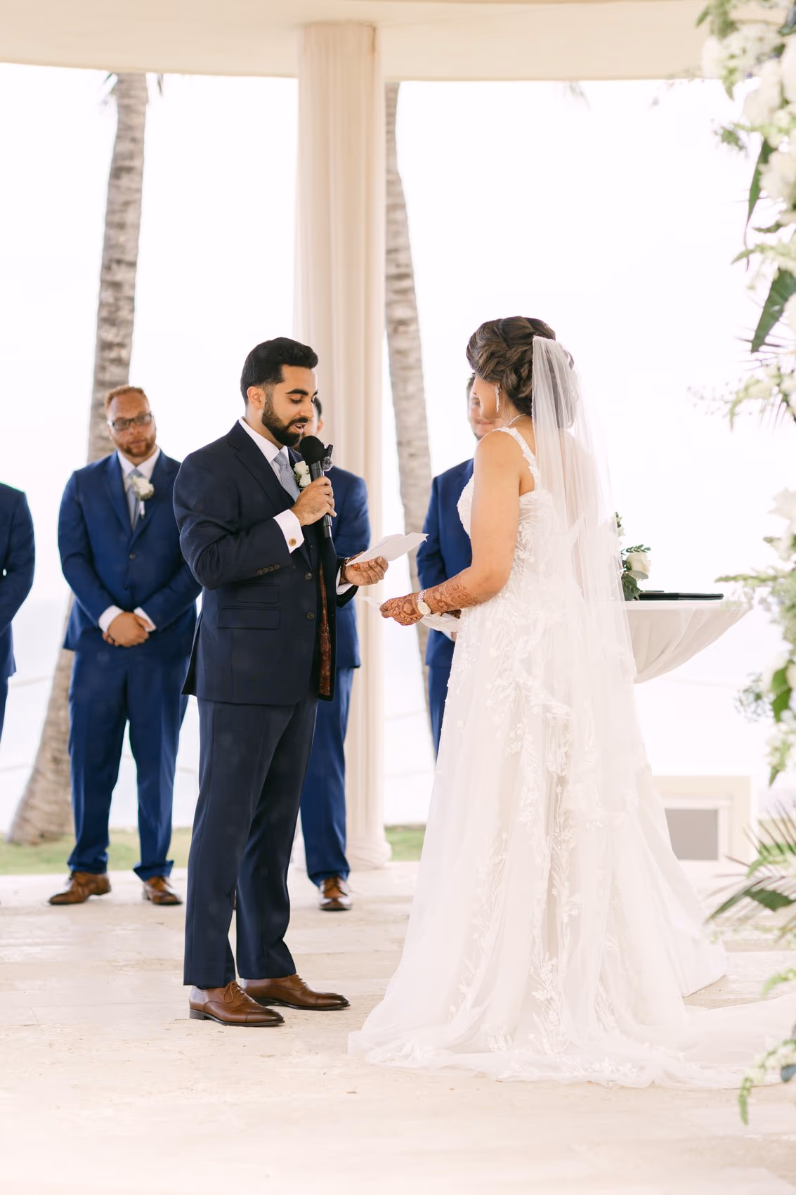 Mehndi, Hindu Ceremony, Sangeet Night Wedding at Hyatt Ziva Cancun — photo 193