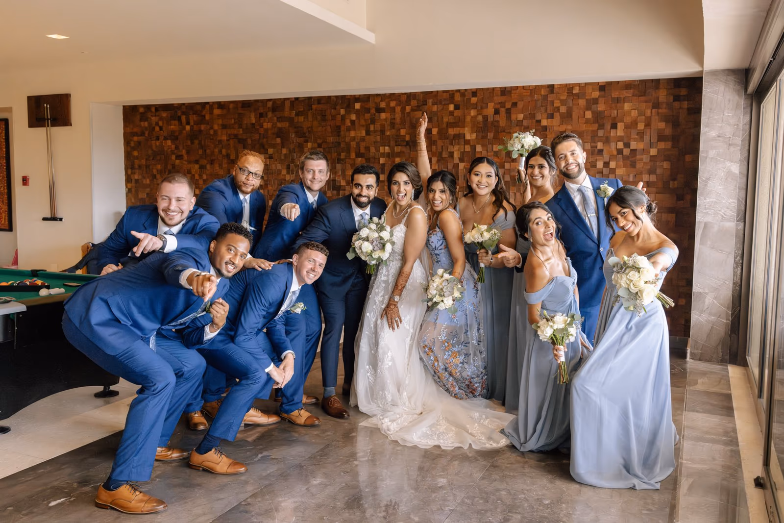 Mehndi, Hindu Ceremony, Sangeet Night Wedding at Hyatt Ziva Cancun — photo 201