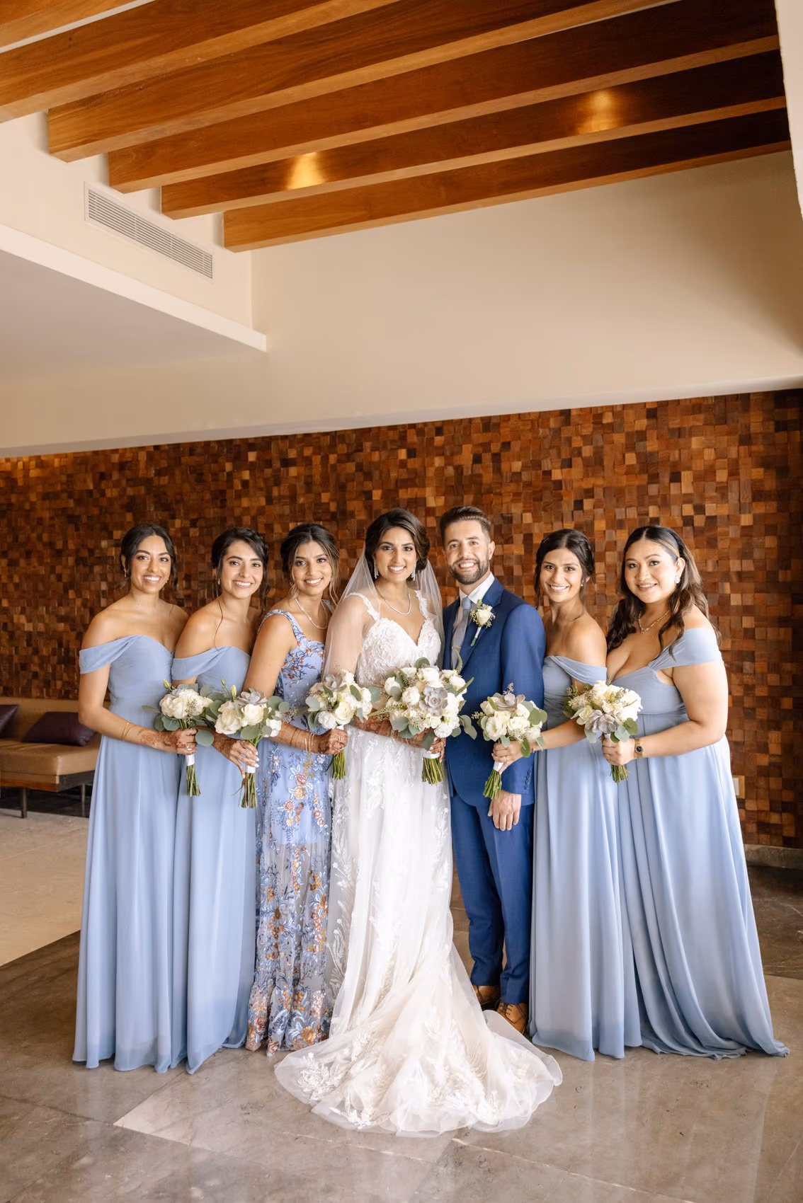 Mehndi, Hindu Ceremony, Sangeet Night Wedding at Hyatt Ziva Cancun — photo 205