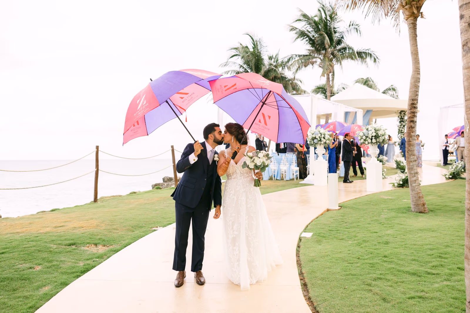 Mehndi, Hindu Ceremony, Sangeet Night Wedding at Hyatt Ziva Cancun — photo 206