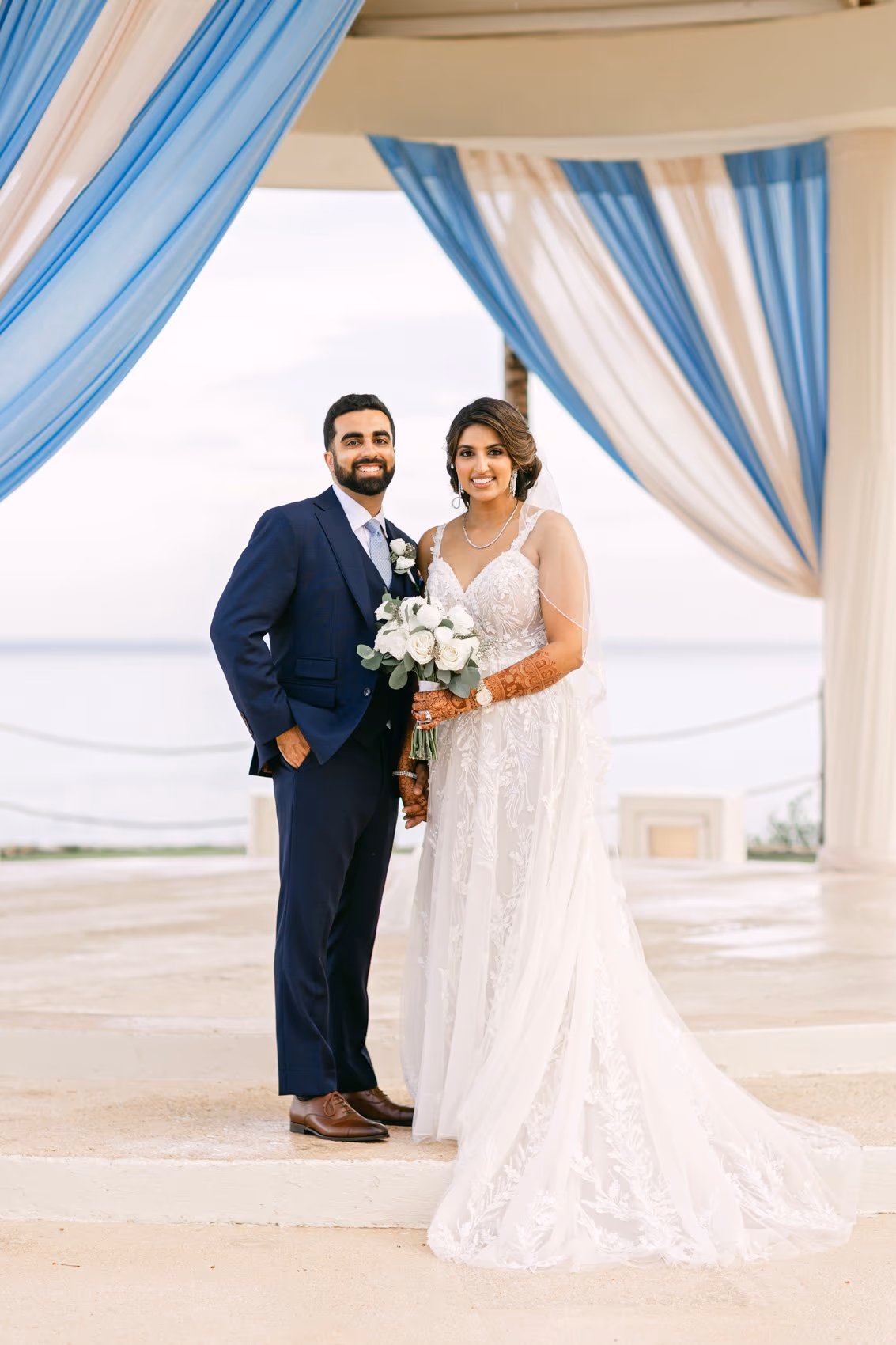 Mehndi, Hindu Ceremony, Sangeet Night Wedding at Hyatt Ziva Cancun — photo 209