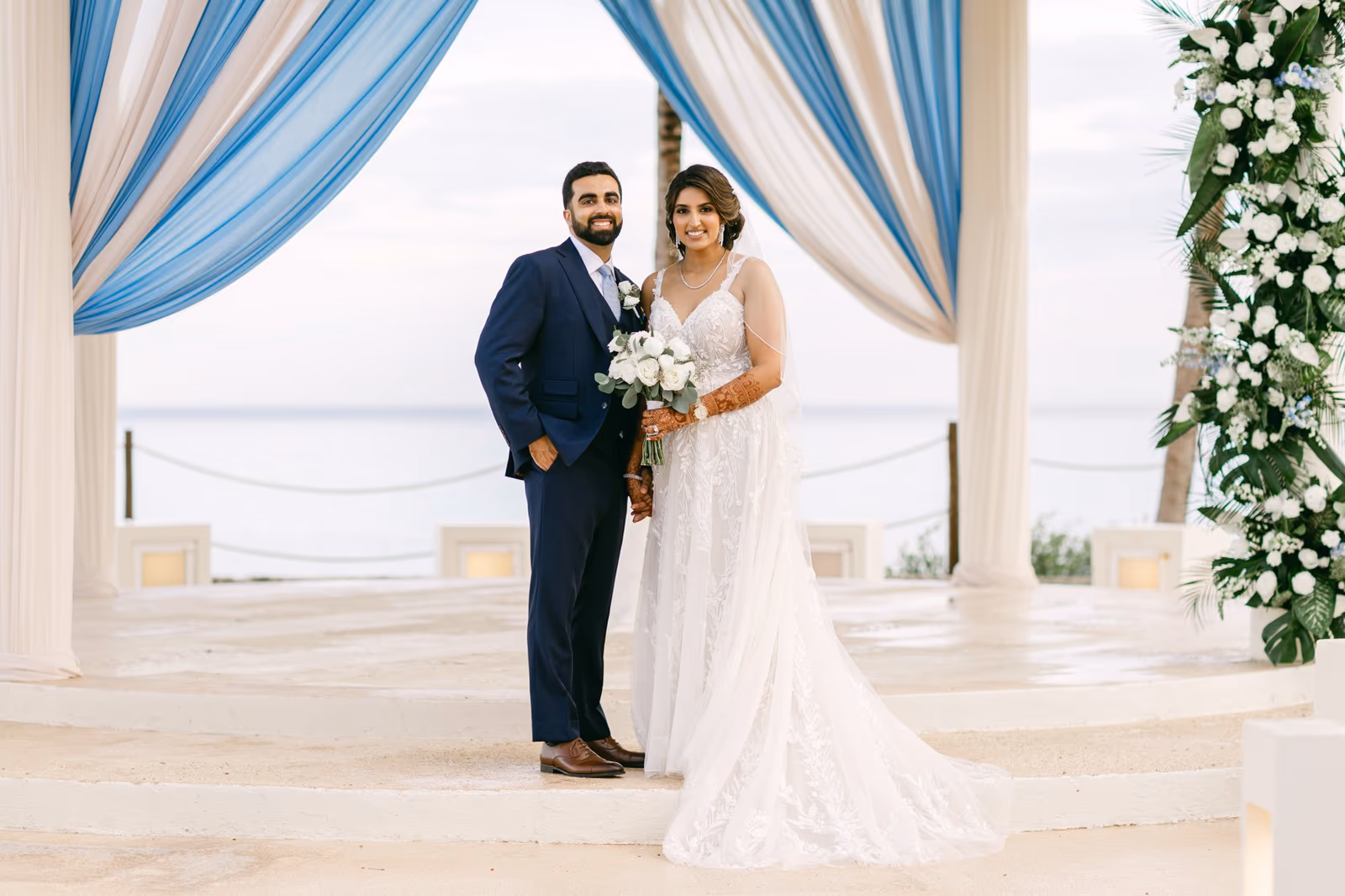 Mehndi, Hindu Ceremony, Sangeet Night Wedding at Hyatt Ziva Cancun — photo 212