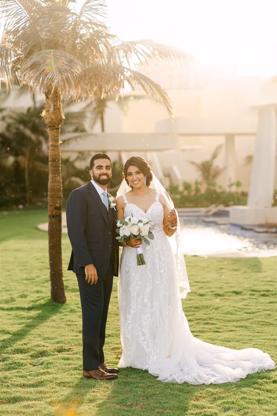 Mehndi, Hindu Ceremony, Sangeet Night Wedding at Hyatt Ziva Cancun — photo 215