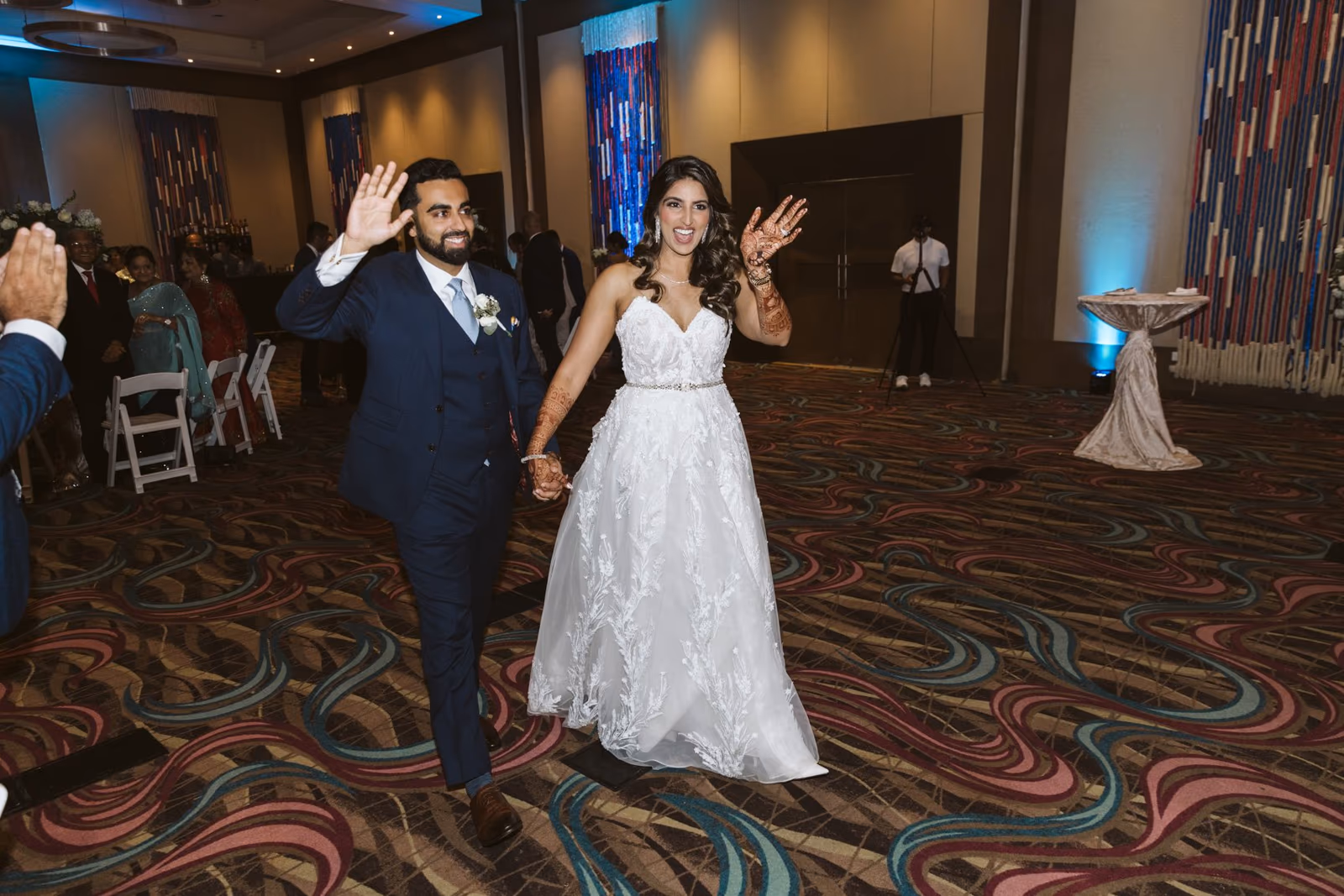 Mehndi, Hindu Ceremony, Sangeet Night Wedding at Hyatt Ziva Cancun — photo 225