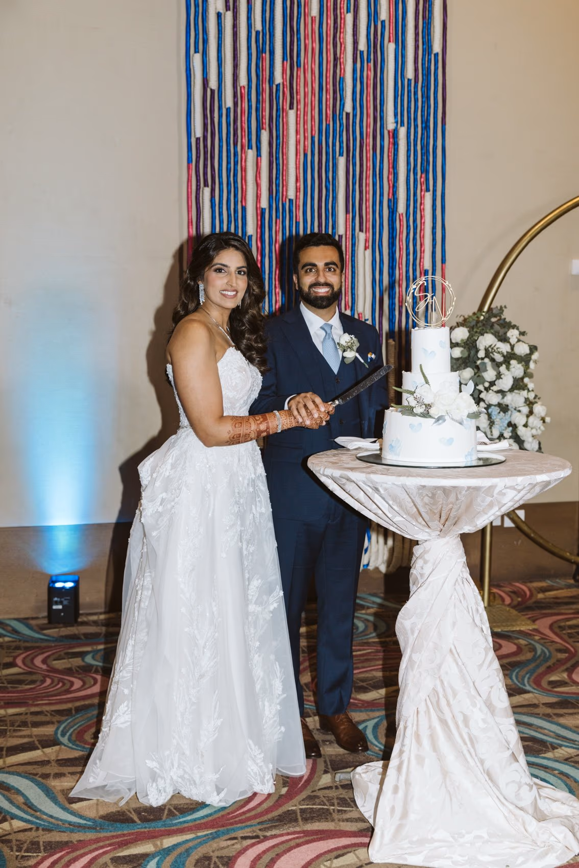 Mehndi, Hindu Ceremony, Sangeet Night Wedding at Hyatt Ziva Cancun — photo 231