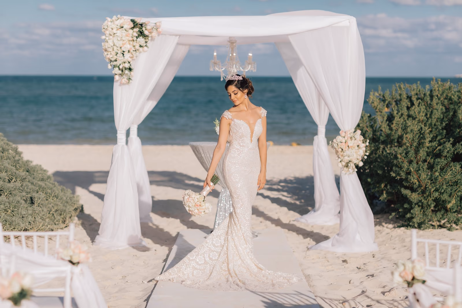 WEDDING AT Dreams Playa Mujeres Golf & Spa Resort — photo 63