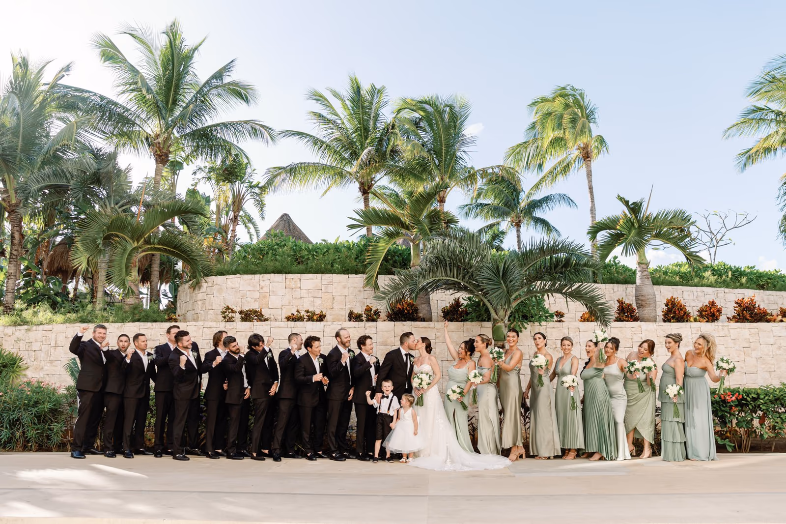 Wedding at Dreams Playa Mujeres Golf & Spa Resort — photo 60