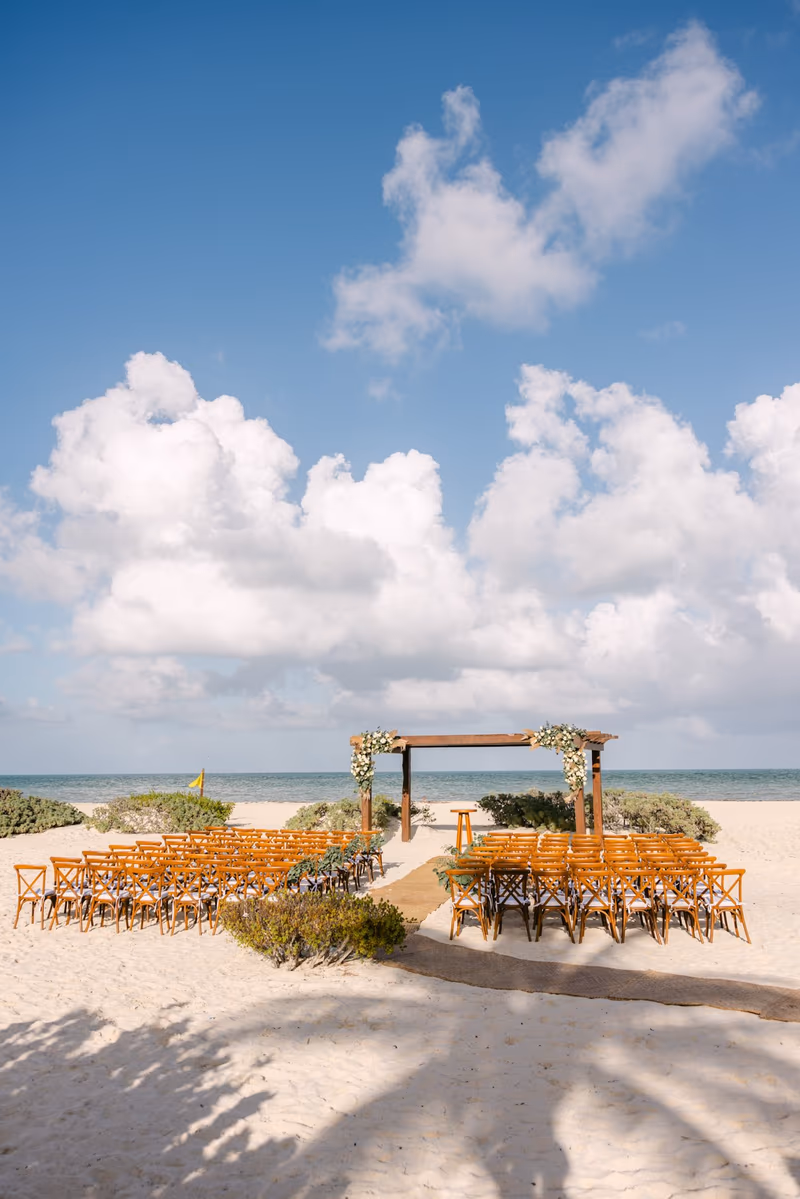 Wedding at Dreams Playa Mujeres Golf & Spa Resort — photo 61