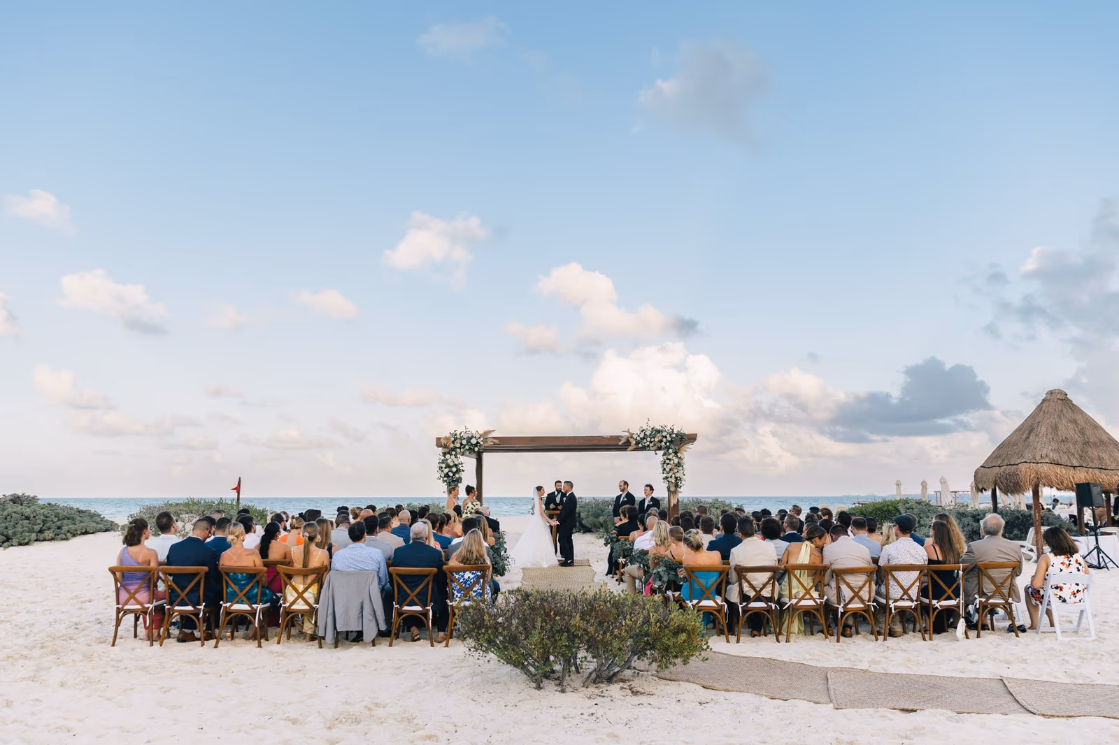 Wedding at Dreams Playa Mujeres Golf & Spa Resort — photo 70