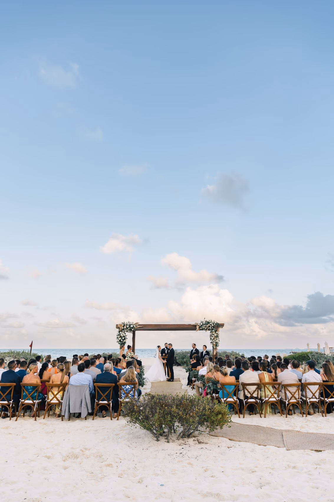 Wedding at Dreams Playa Mujeres Golf & Spa Resort — photo 72