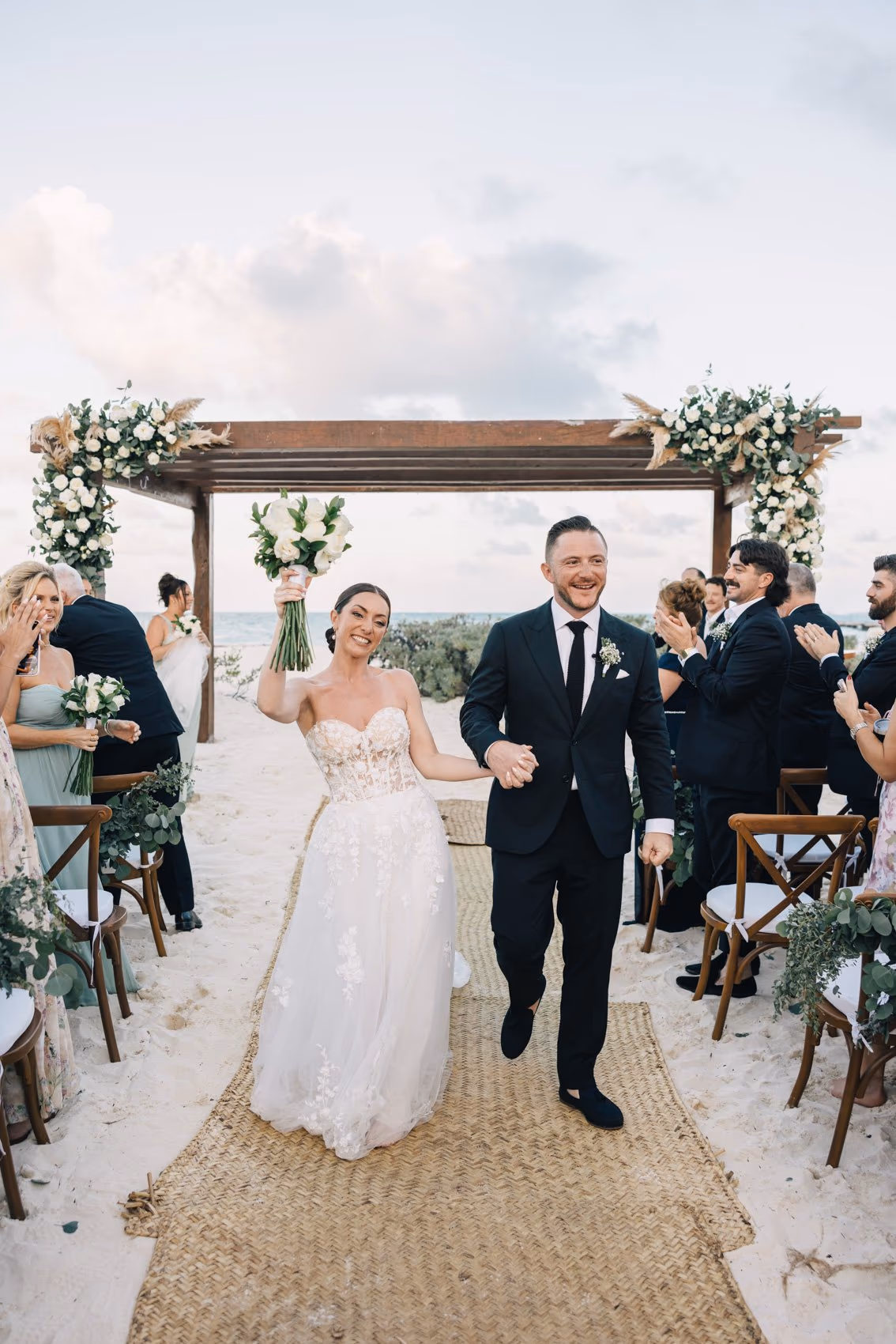 Wedding at Dreams Playa Mujeres Golf & Spa Resort — photo 80