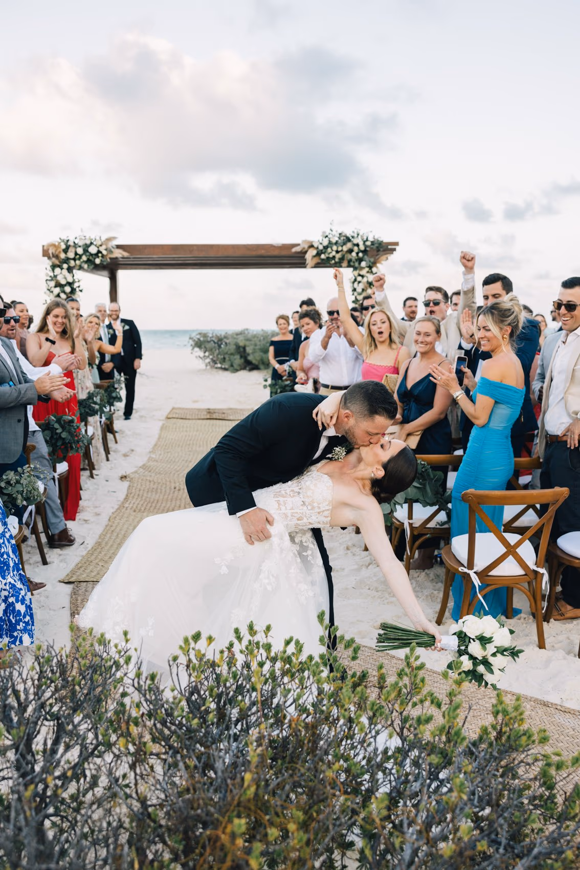 Wedding at Dreams Playa Mujeres Golf & Spa Resort — photo 81