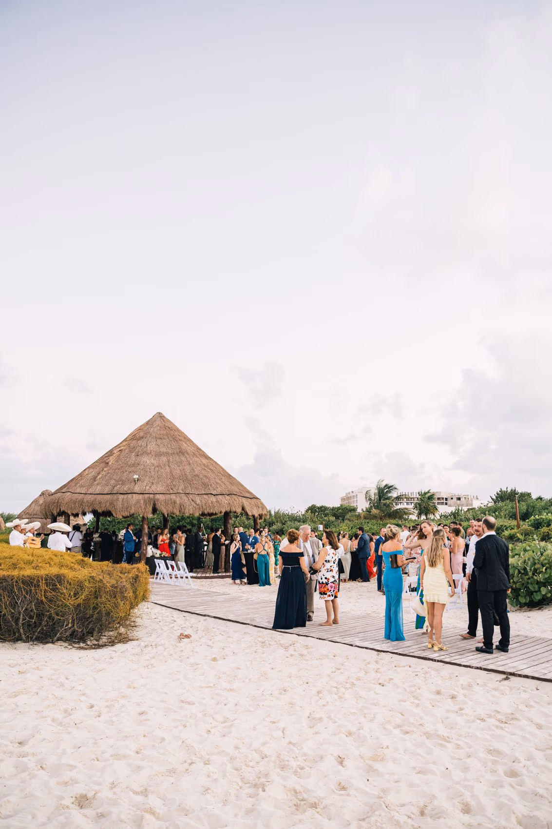Wedding at Dreams Playa Mujeres Golf & Spa Resort — photo 86