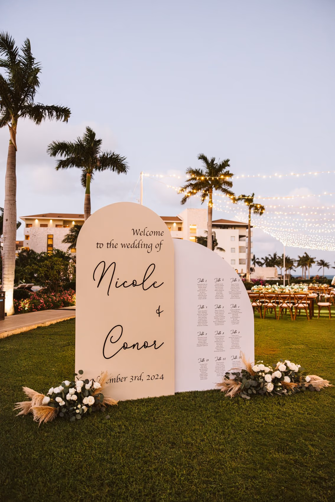 Wedding at Dreams Playa Mujeres Golf & Spa Resort — photo 89