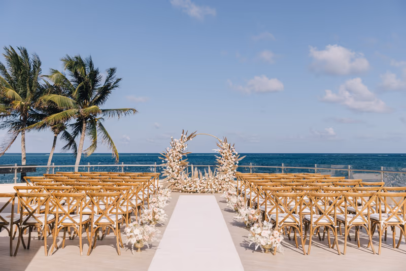 Wedding at Dreams Riviera Cancun Resort & Spa