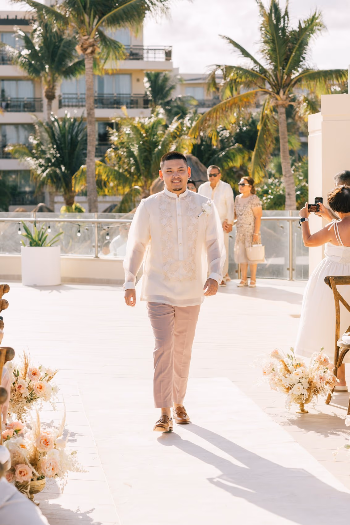 Wedding at Dreams Riviera Cancun Resort & Spa — photo 41