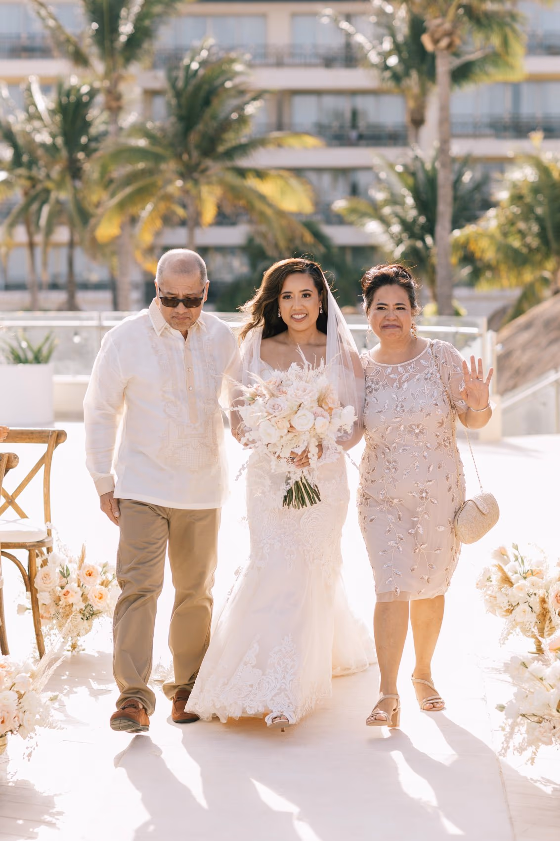 Wedding at Dreams Riviera Cancun Resort & Spa — photo 43