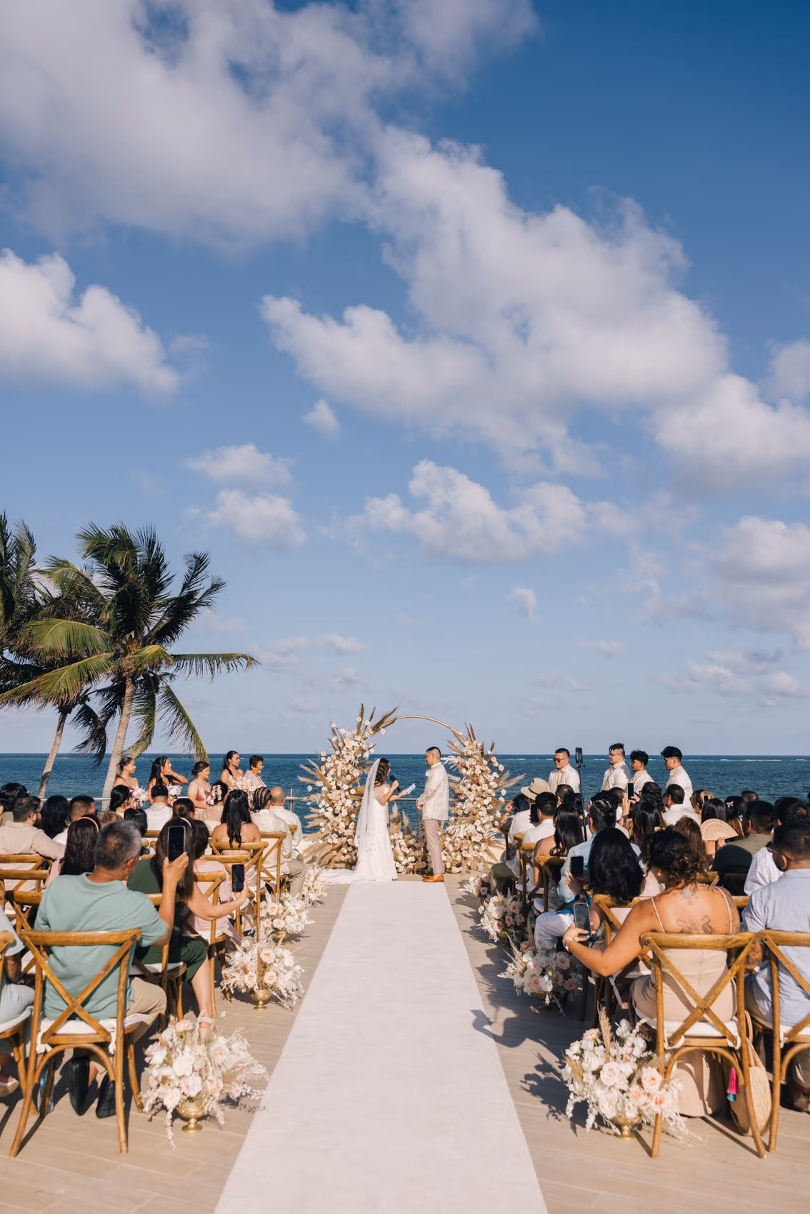 Wedding at Dreams Riviera Cancun Resort & Spa — photo 50