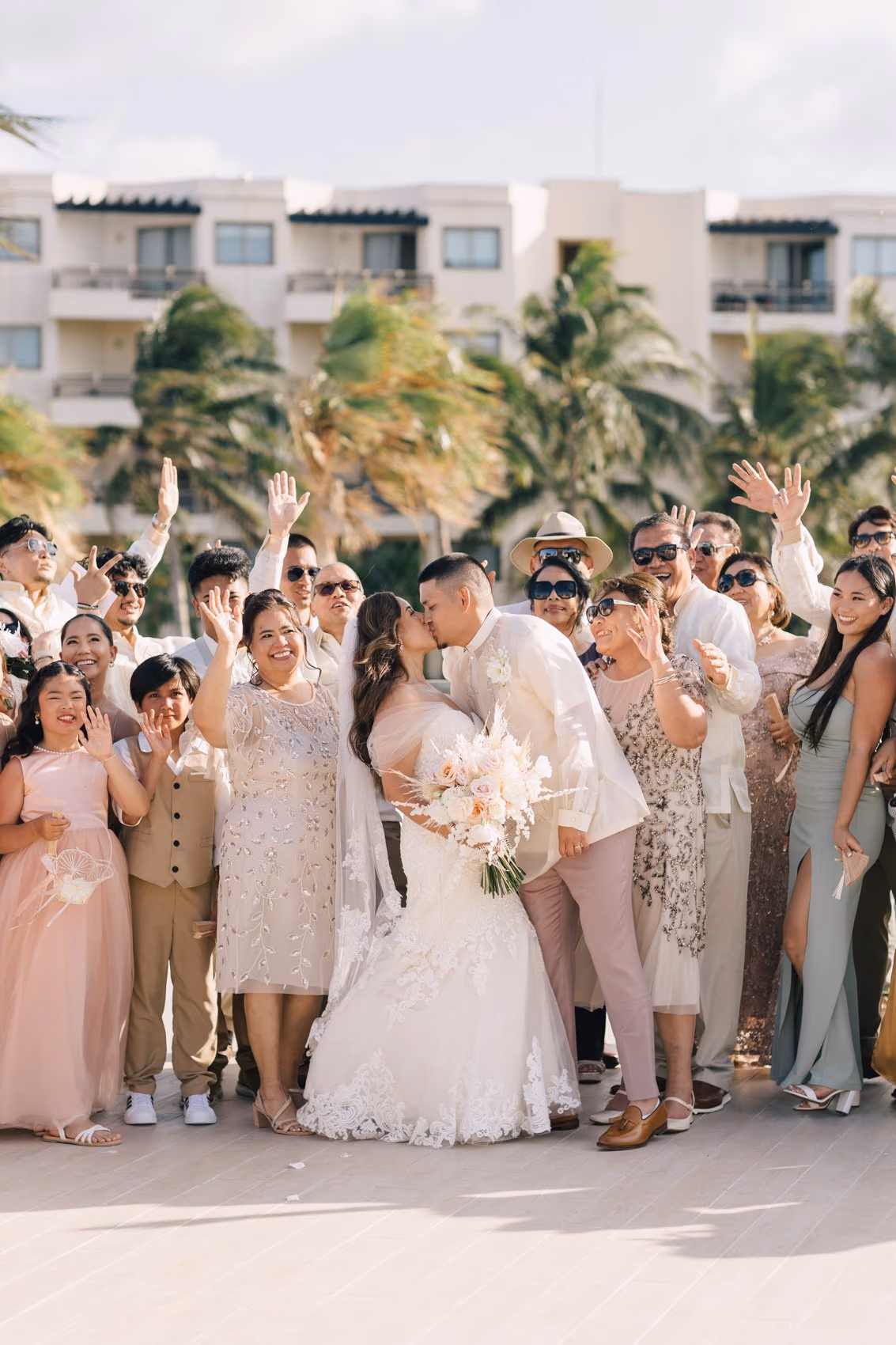 Wedding at Dreams Riviera Cancun Resort & Spa — photo 56