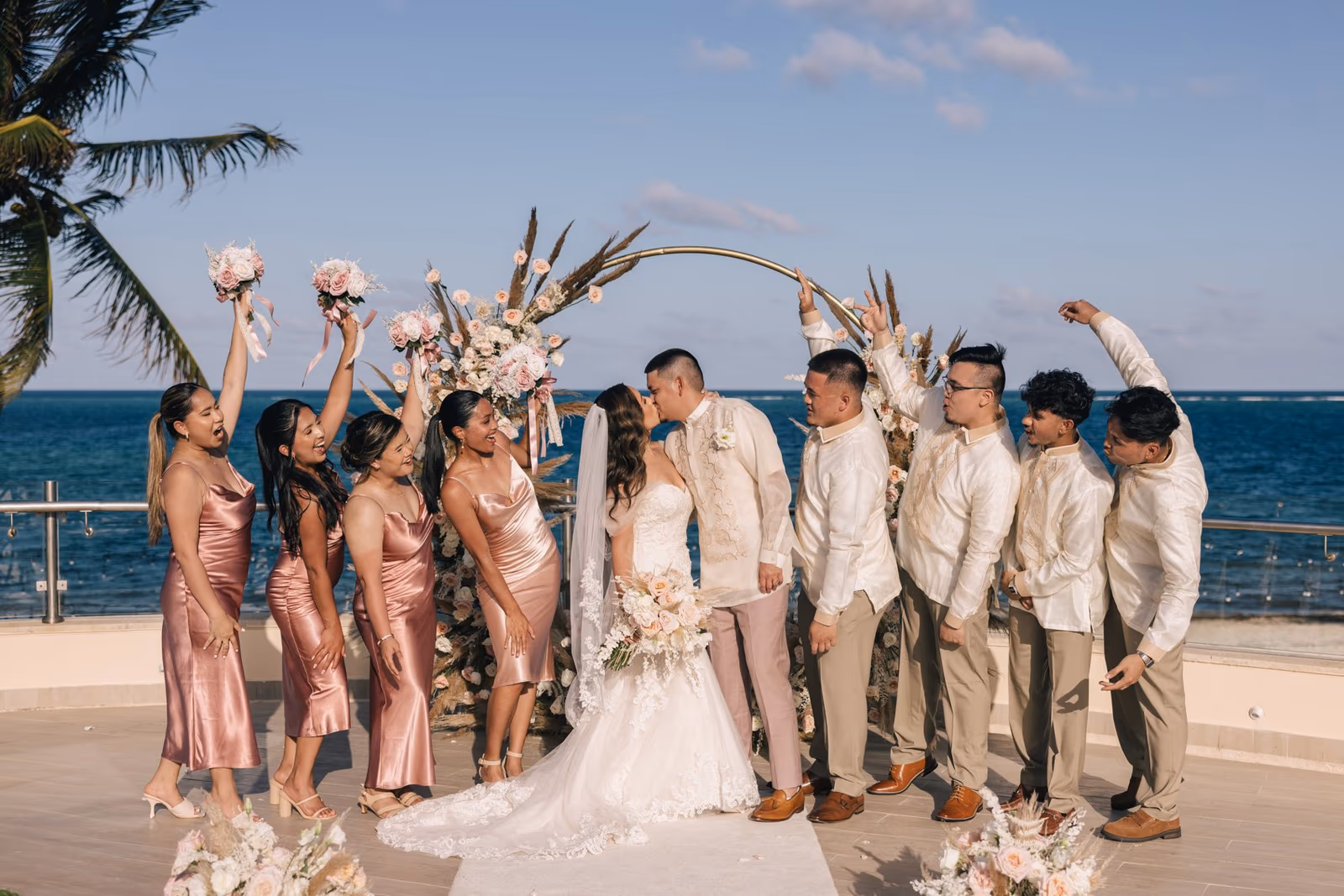 Wedding at Dreams Riviera Cancun Resort & Spa — photo 58