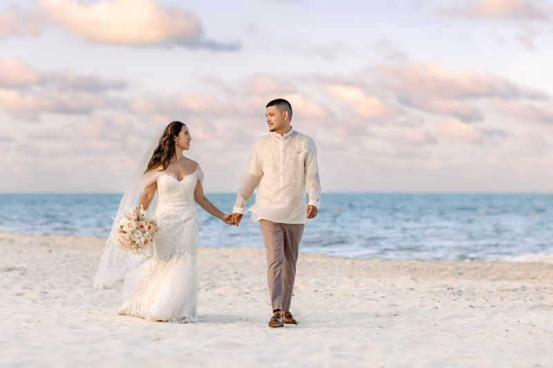 Wedding at Dreams Riviera Cancun Resort & Spa