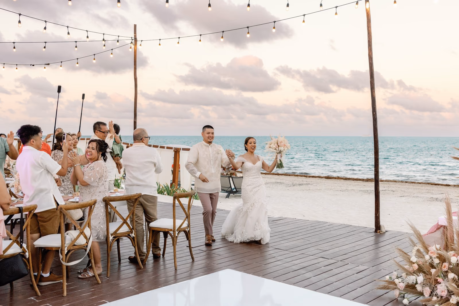 Wedding at Dreams Riviera Cancun Resort & Spa — photo 83