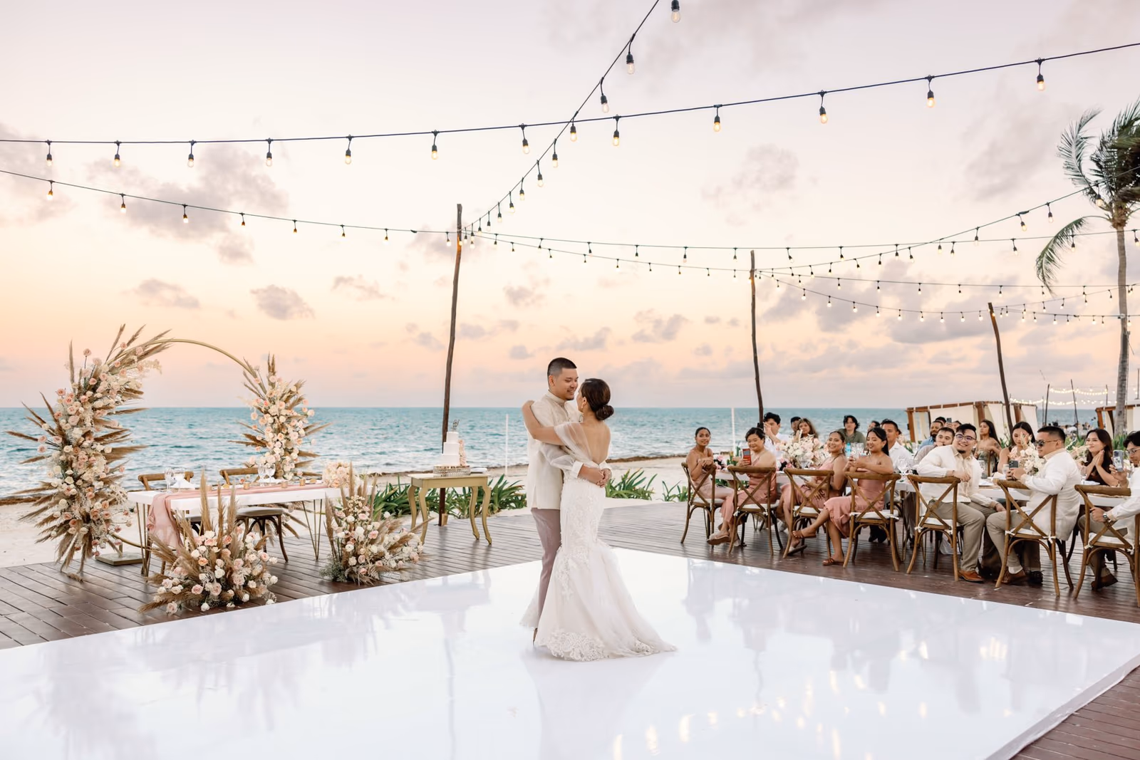 Wedding at Dreams Riviera Cancun Resort & Spa — photo 87