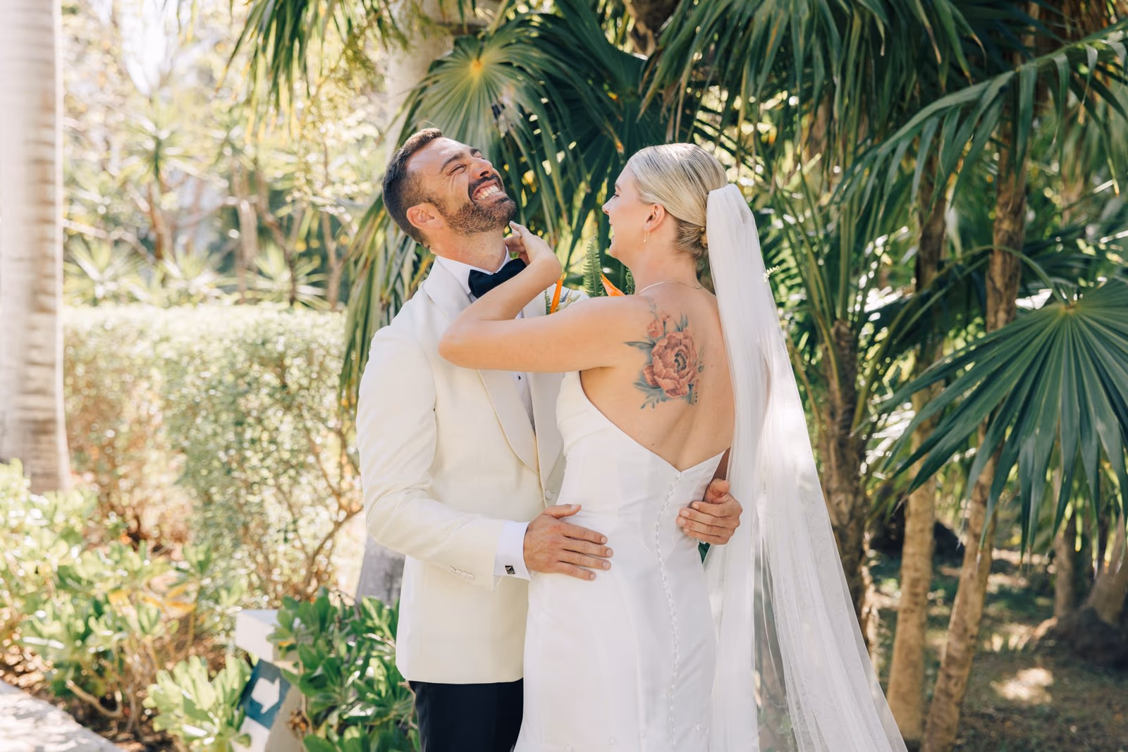 Wedding at Dreams Tulum Resort-Secret Garden Gazebo — photo 35
