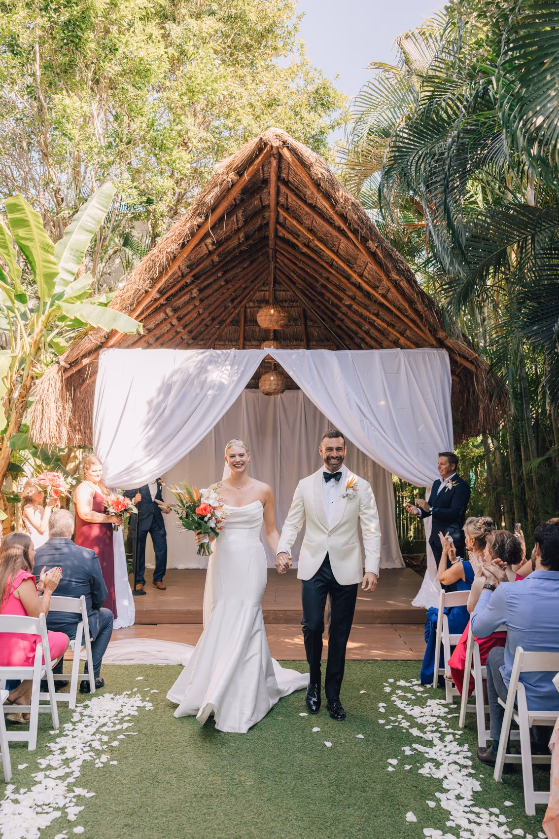 Wedding at Dreams Tulum Resort-Secret Garden Gazebo — photo 53