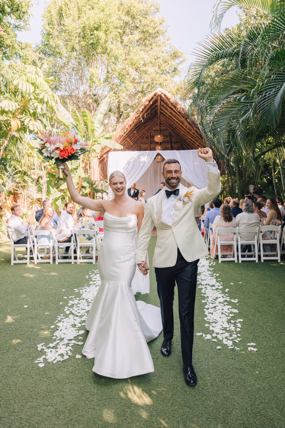 Wedding at Dreams Tulum Resort-Secret Garden Gazebo — photo 54