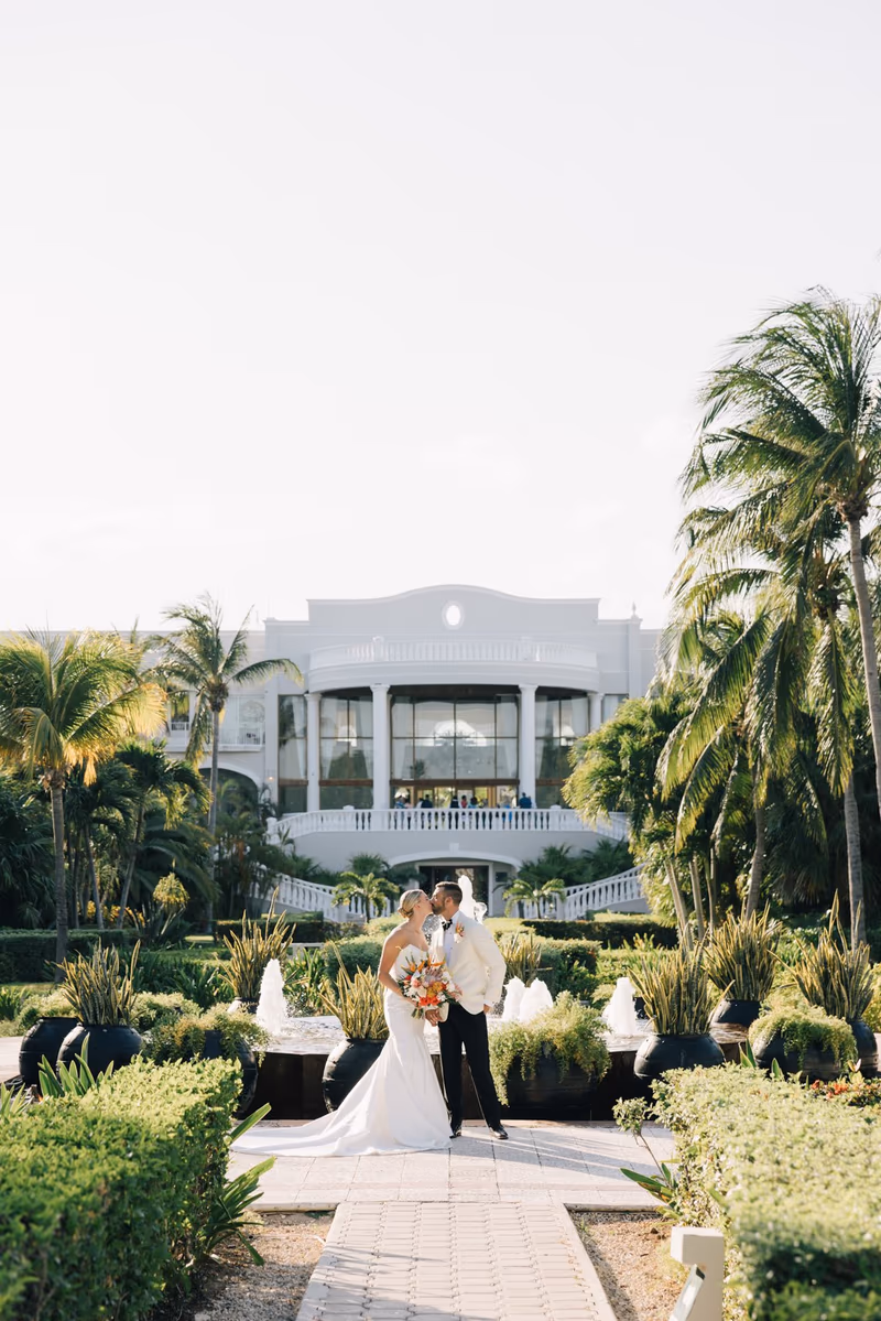 Wedding at Dreams Tulum Resort-Secret Garden Gazebo
